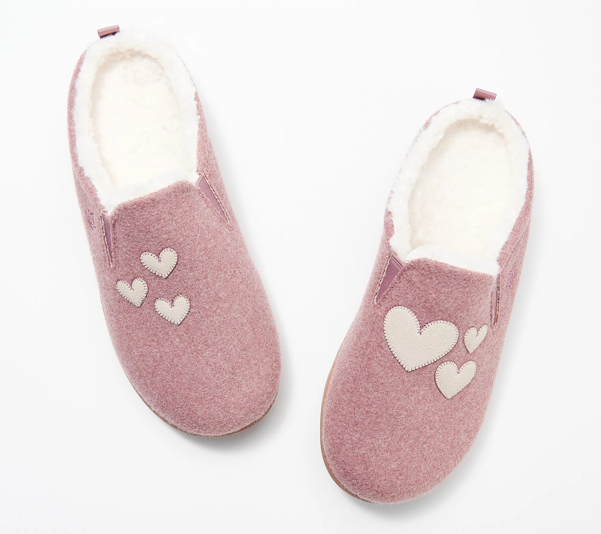 (QVC) Spenco Orthotic Felted Novelty Slippers Evie
