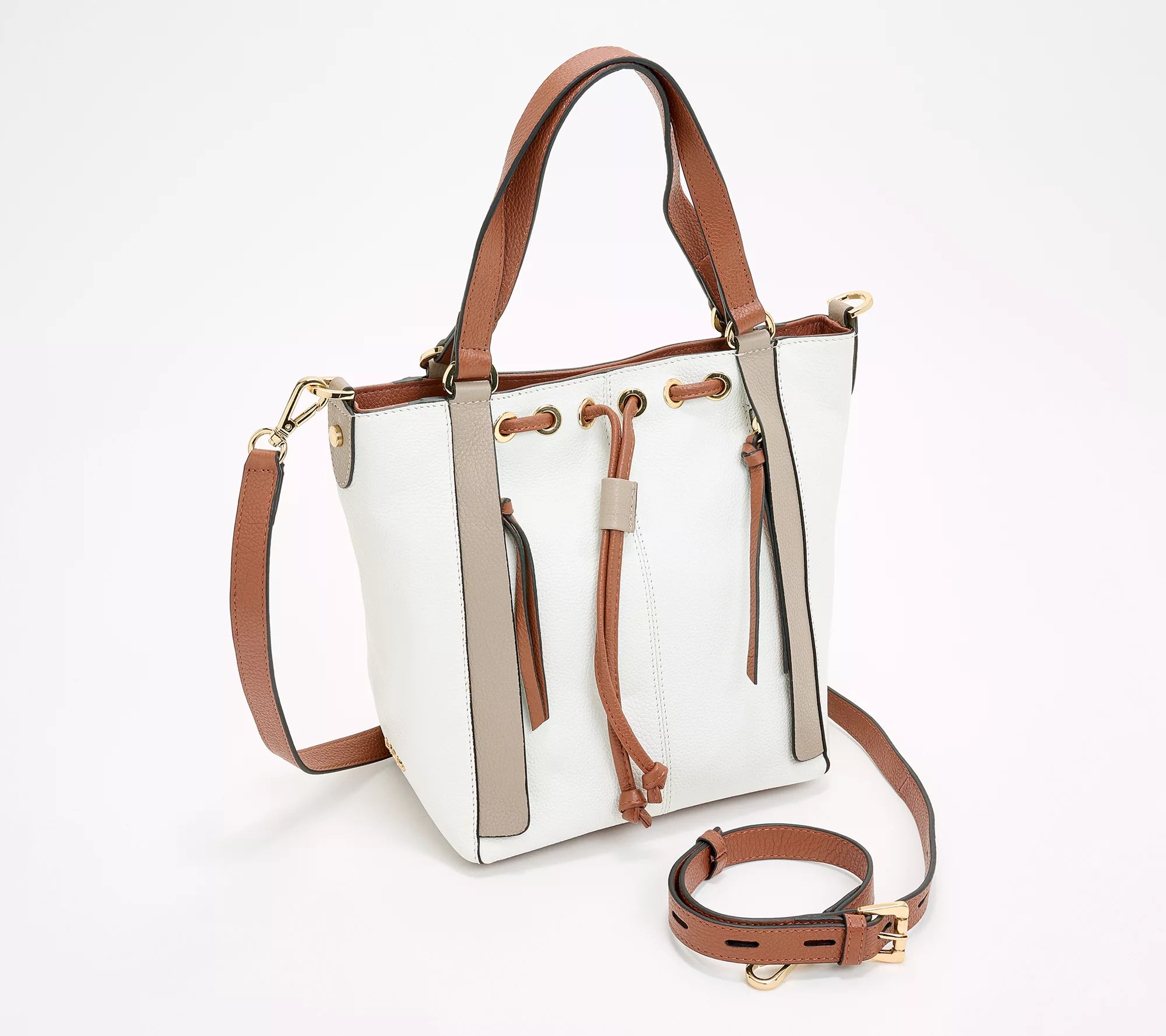 LODIS Texas Leather Tanya Medium Tote Multi