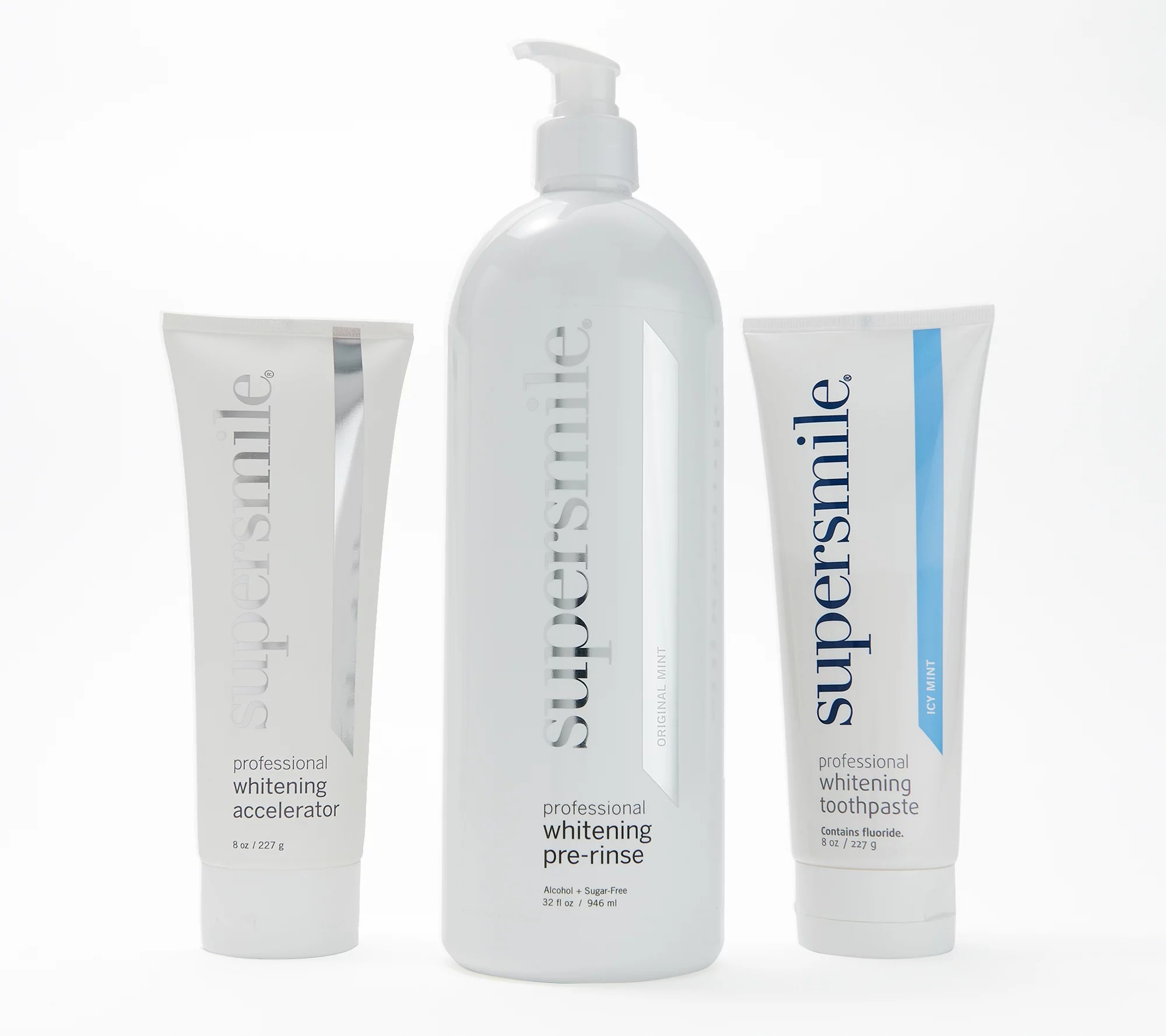 (QVC) QVC2 Supersmile SuperSize Teeth Whitening System with 32oz Pre