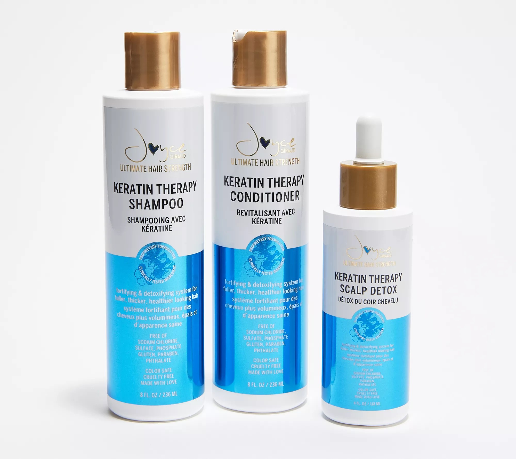 Joyce Giraud Ultimate Hair Strength 3pc System AutoDelivery