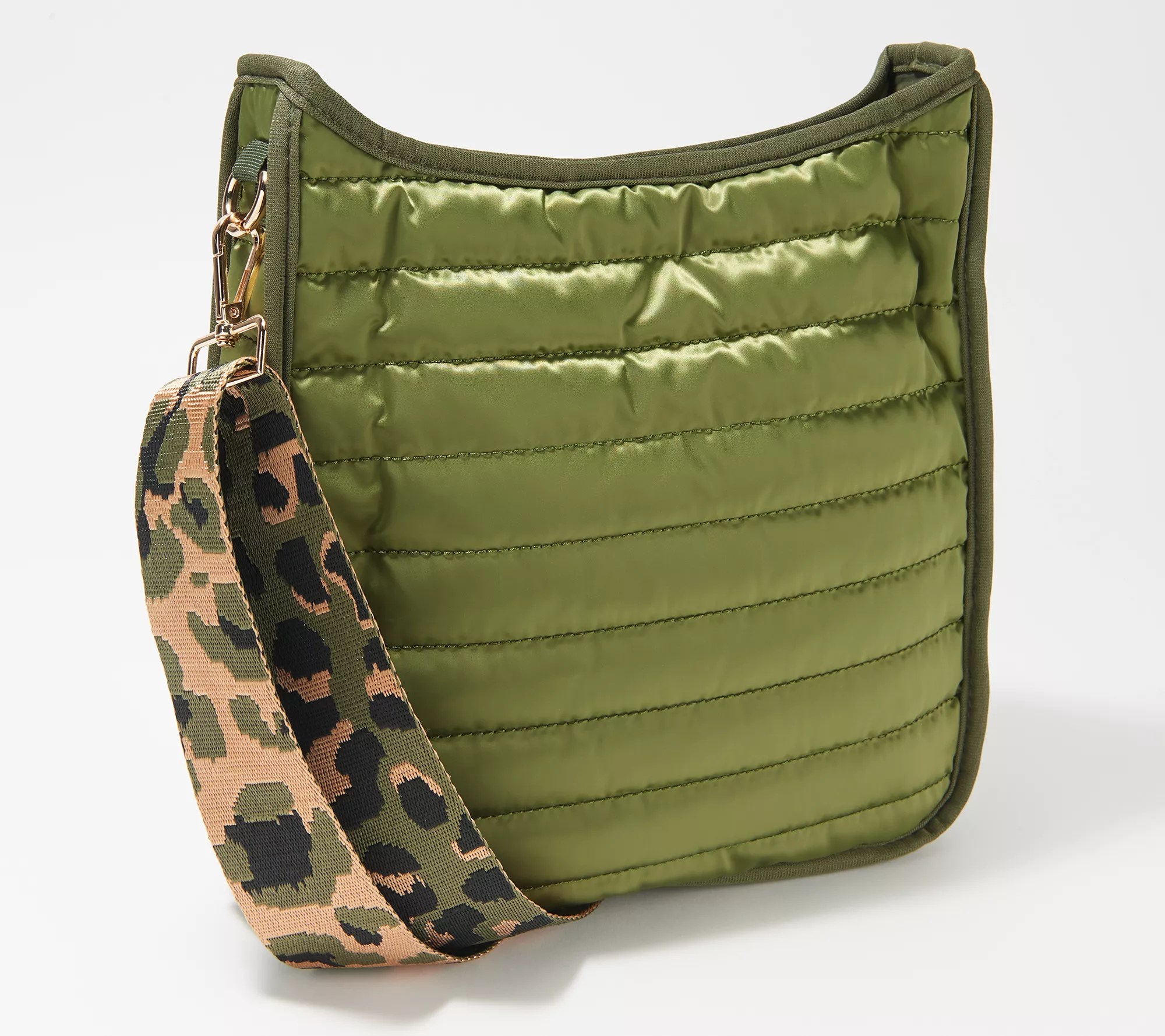 AHDORNED Puffy Sports Messenger w/ Fashion Strap