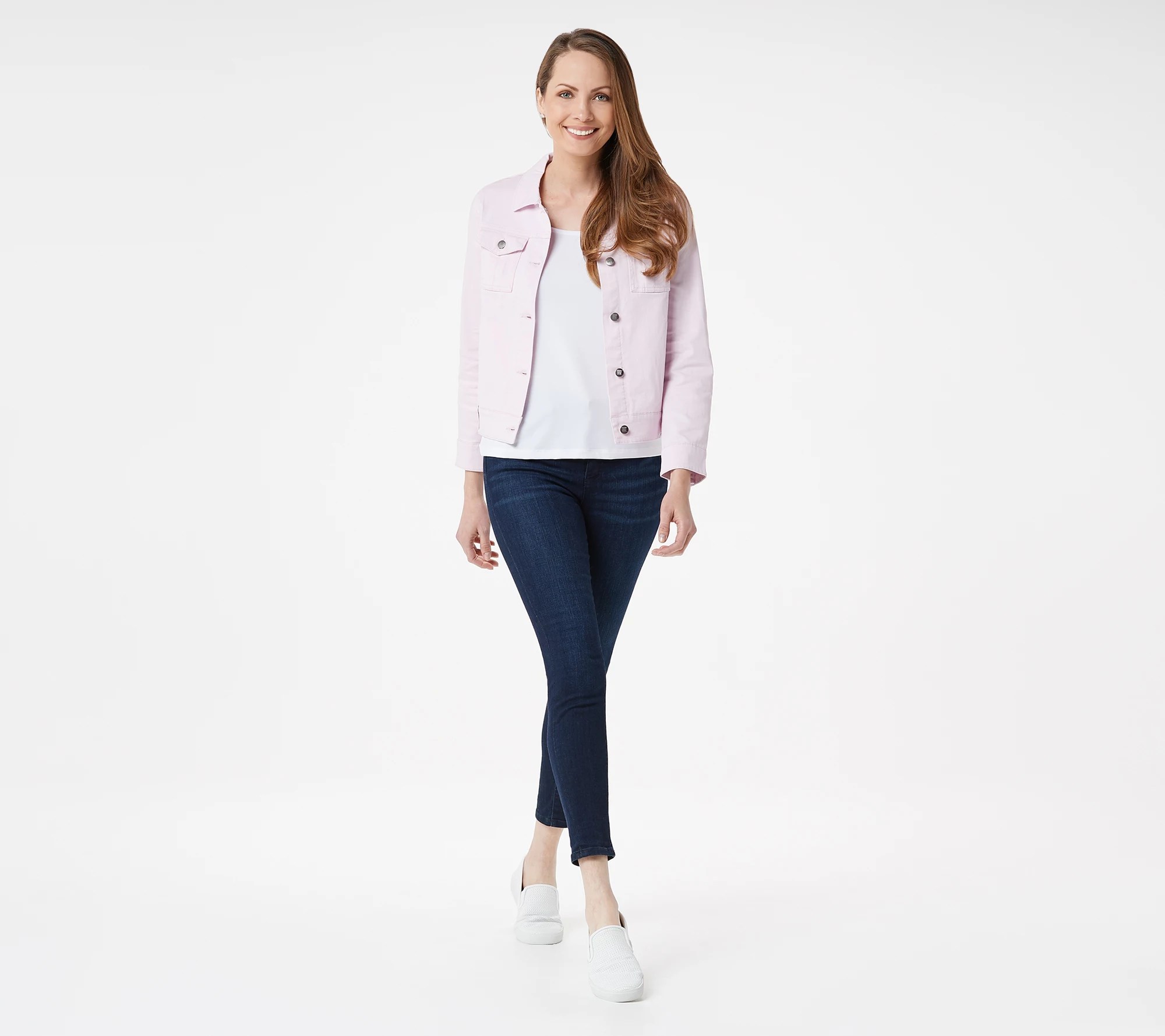 Women with Control My Wonder Denim Colored Jacket
