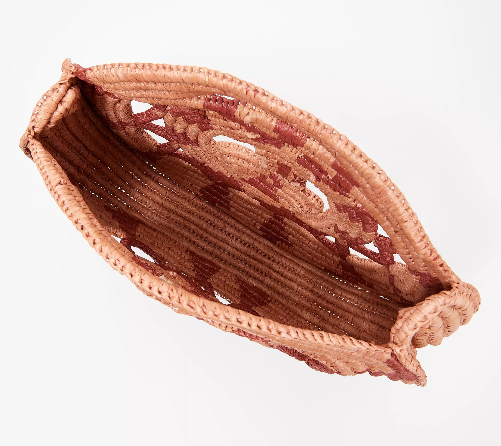 Vince Camuto Circle Straw Bag with Top Handle Razo