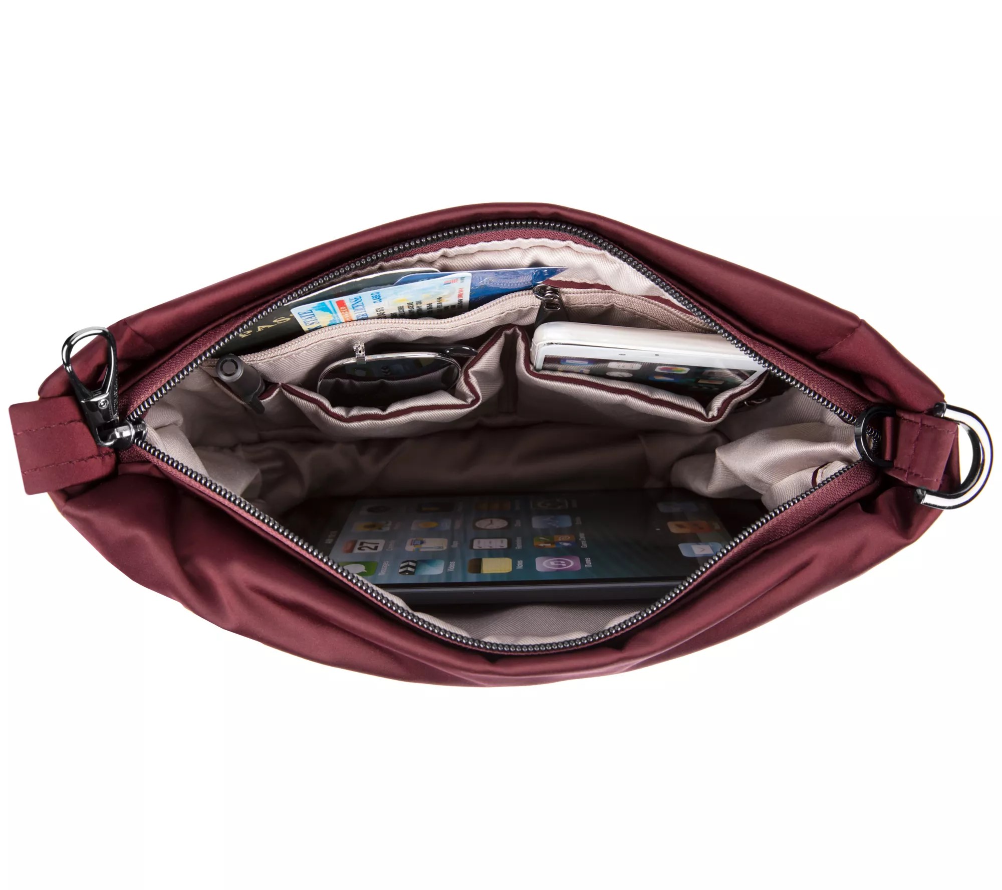 Travelon Parkview AntiTheft Expansion Crossbody