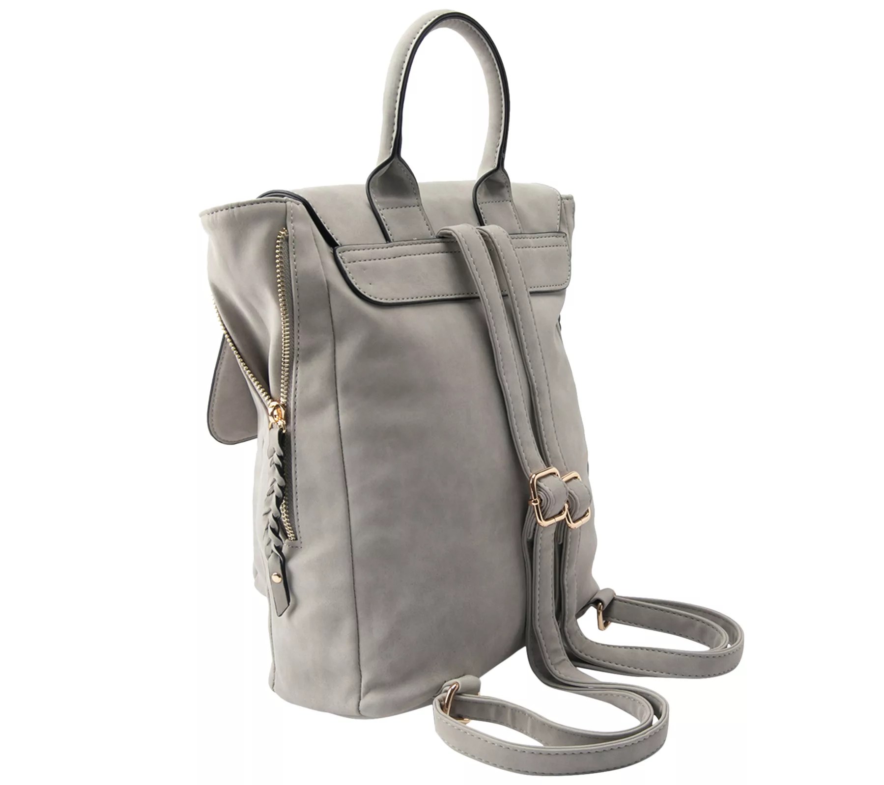 Violet Ray Backpack with Braided Pullers Kendall