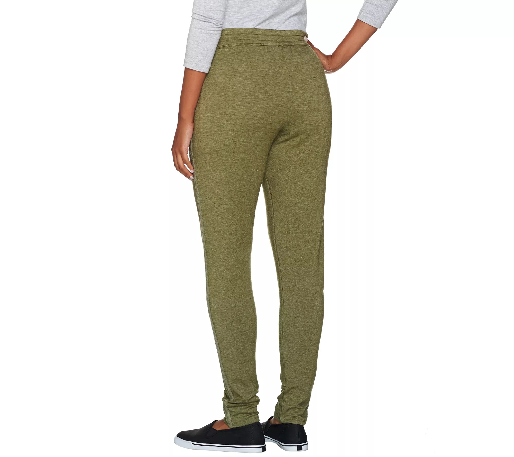 Cuddl Duds Comfortwear French Terry Slim Pants Slim Pants