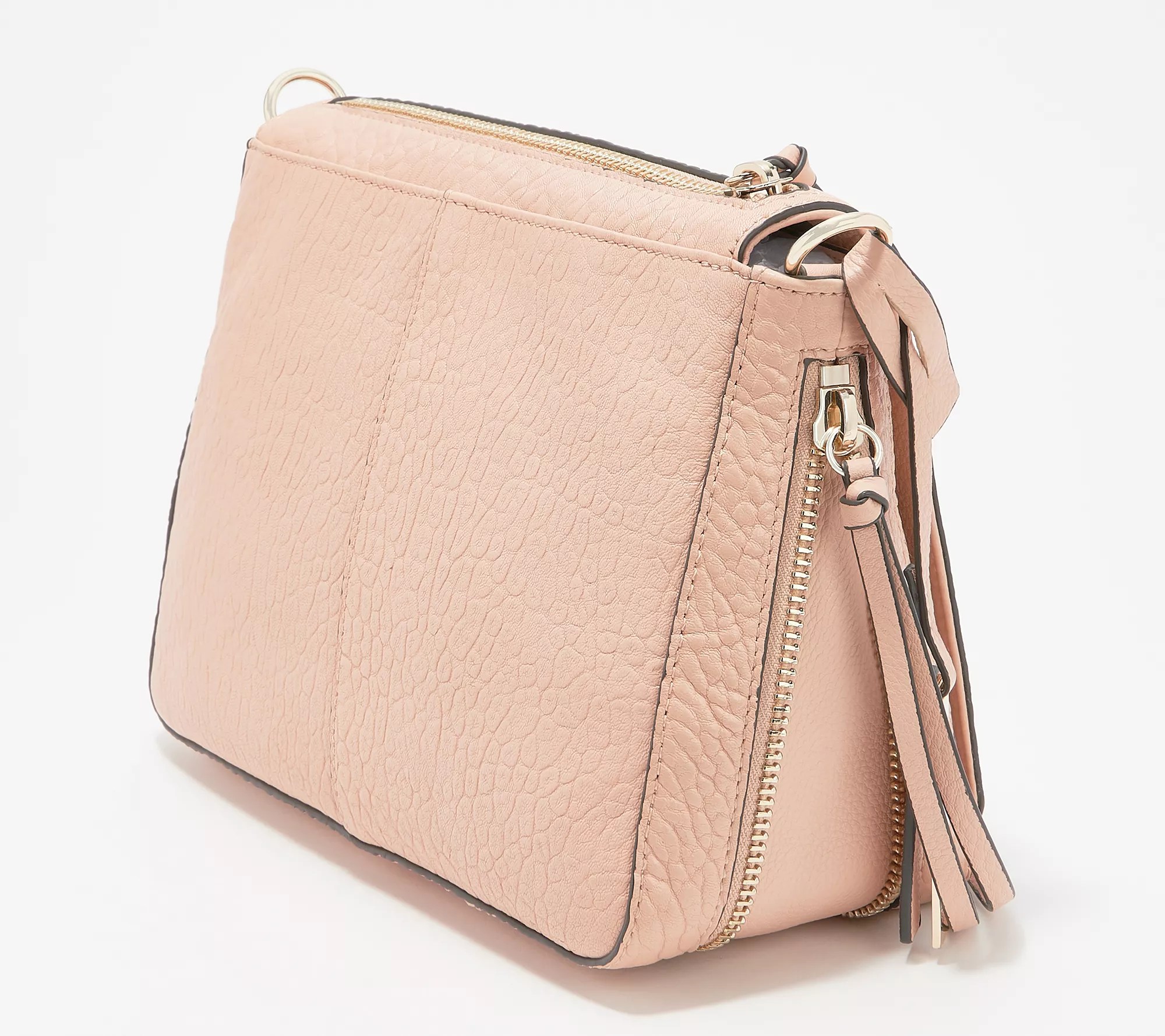 Vince Camuto Lamb Leather Flap Crossbody Bag Ida