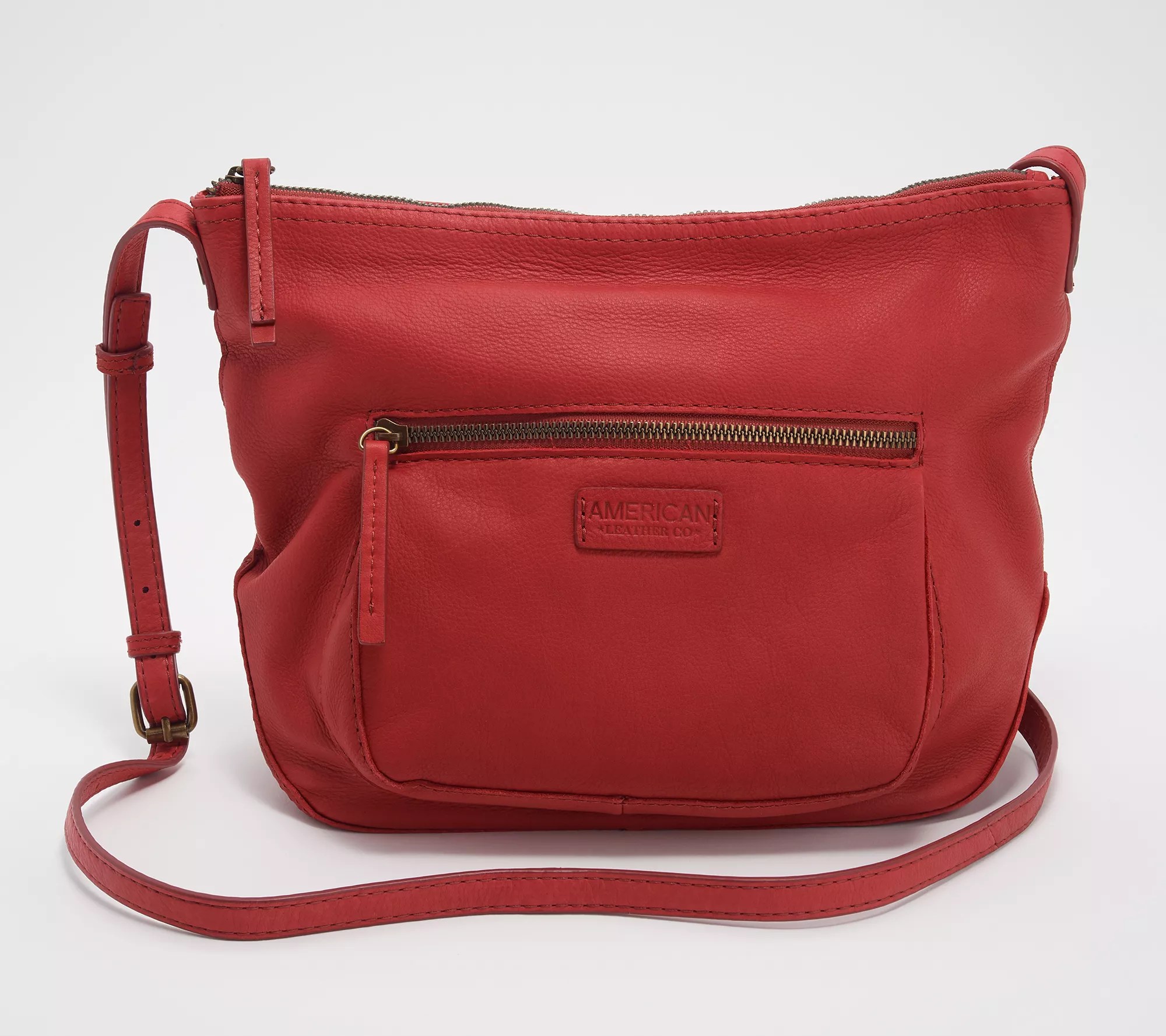 American Leather Co. Leather Crossbody Riverside