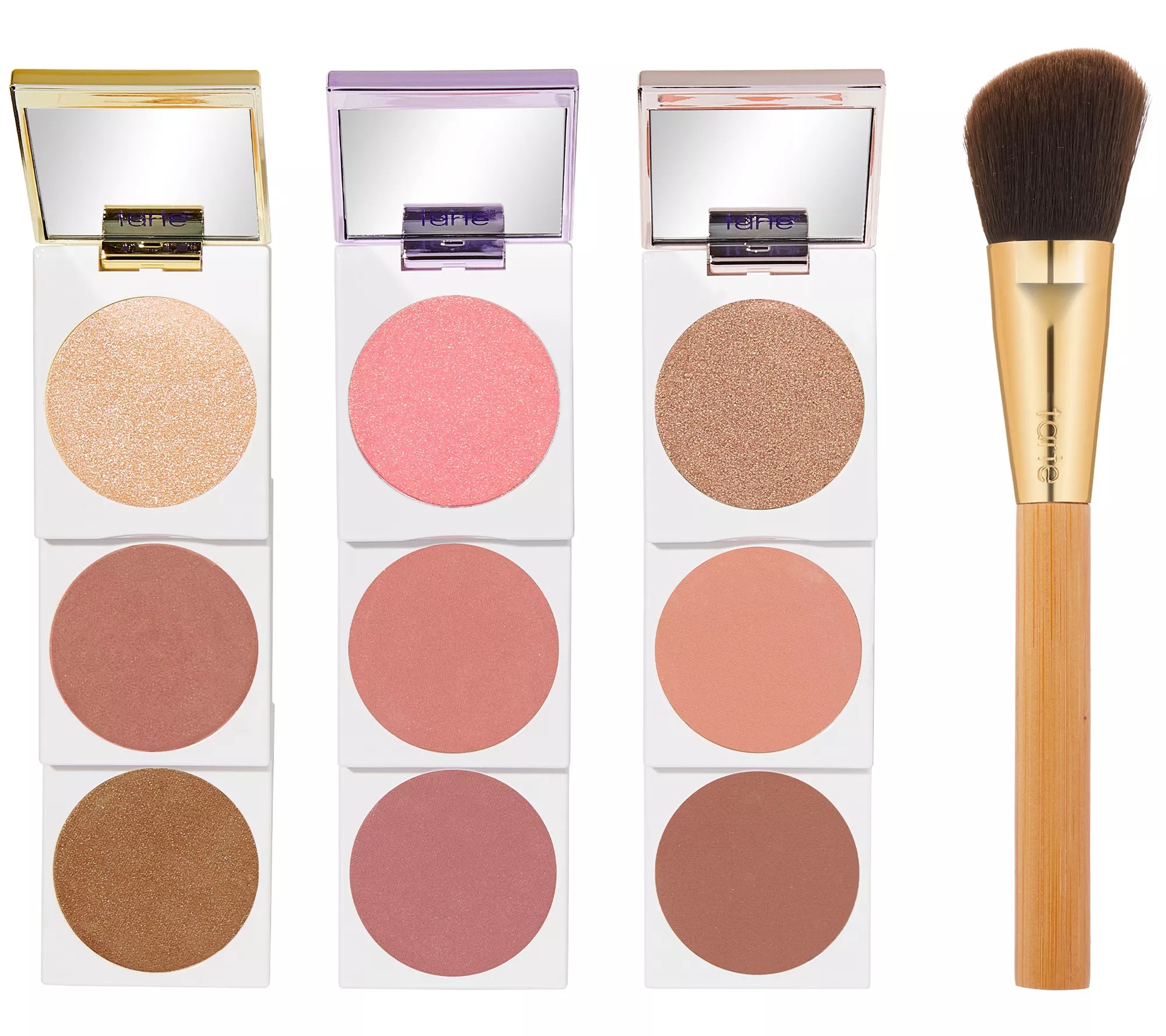 tarte Blush Authority Amazonian Clay Cheek Wardrobe and Brush