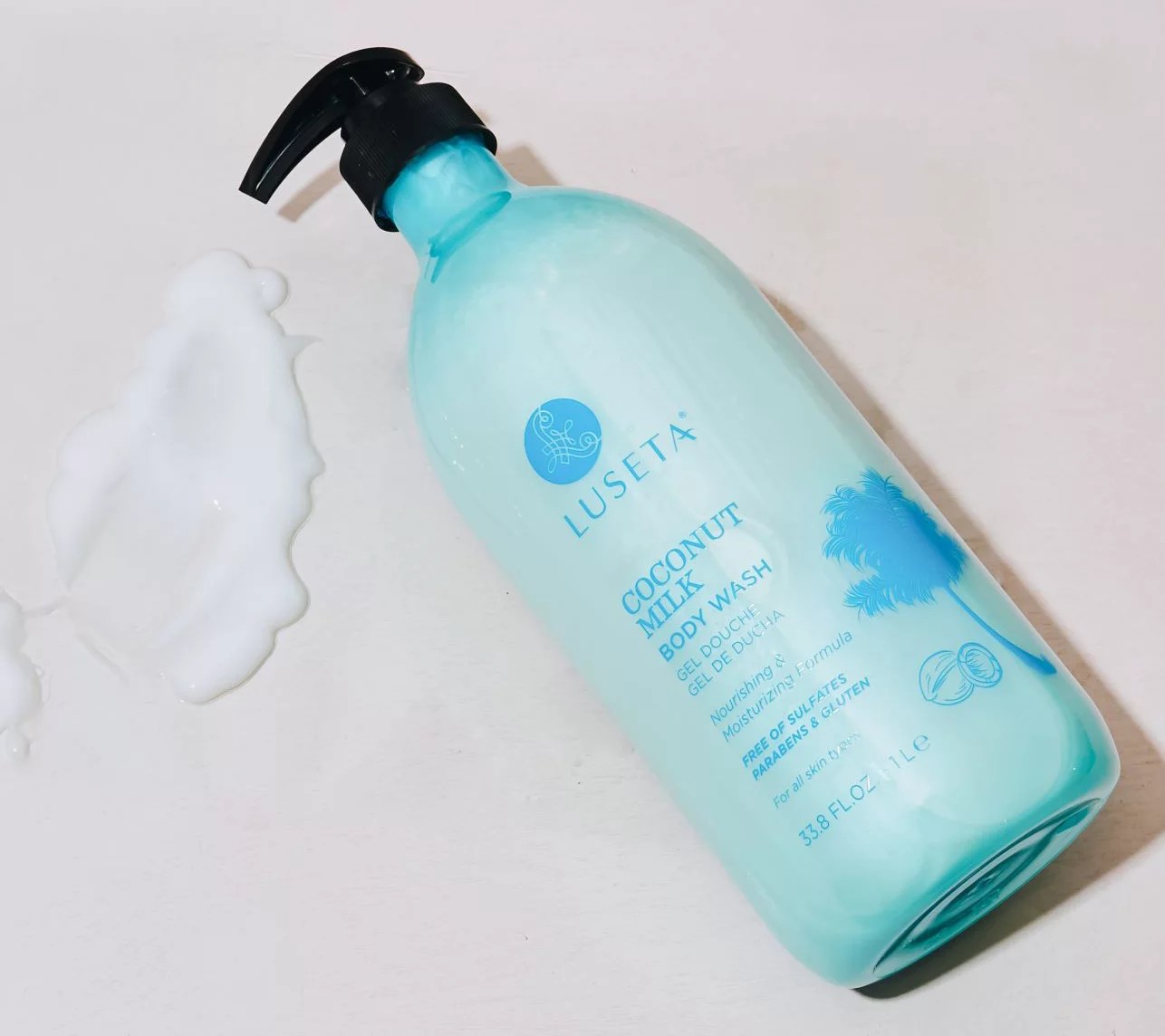 Luseta Super Size Coconut Milk Body Wash & Lotion Set