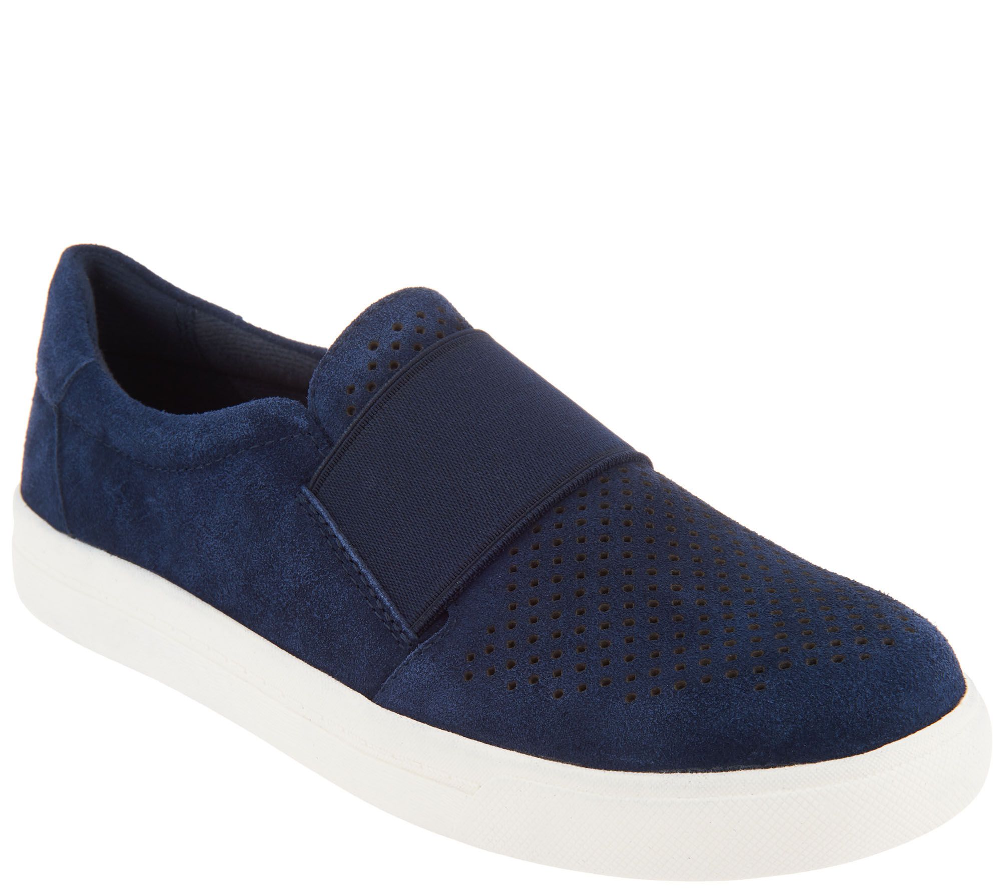 "As Is" Earth Origins Perforated Leather SlipOn ShoesMelissa