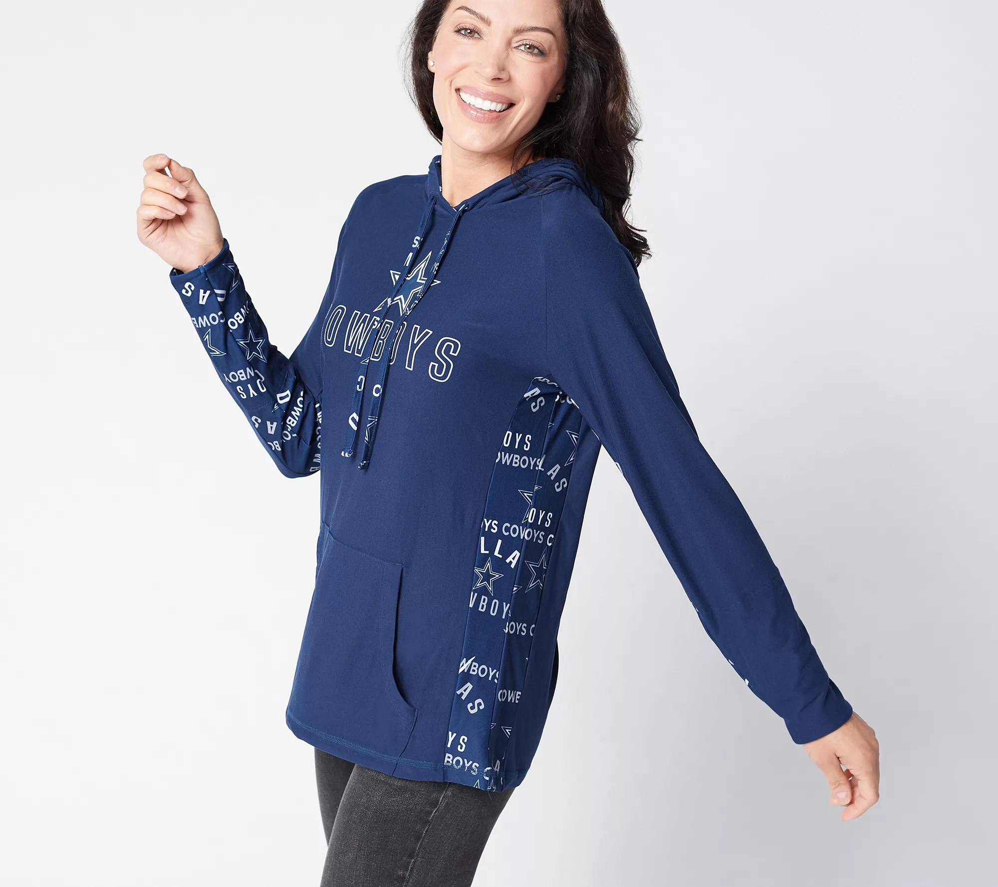 NFL Dallas Women's Long Sleeve Knit Hoodie