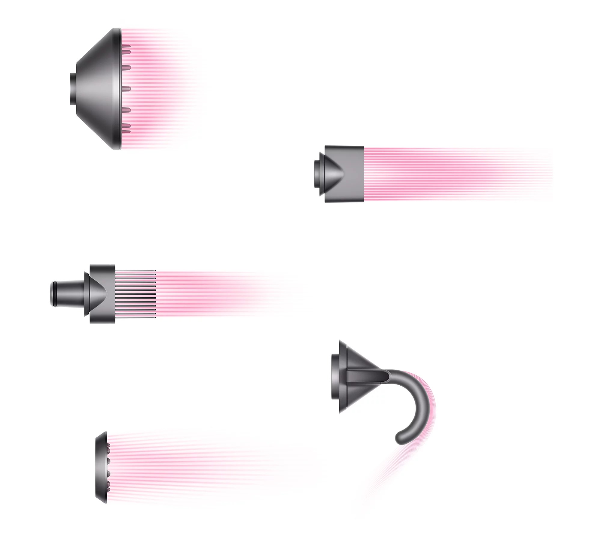 Dyson Supersonic Hair Dryer with Attachments and Case