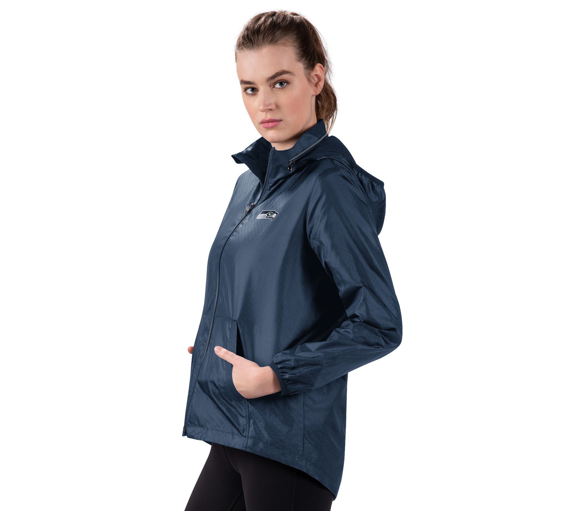 "As Is" MSX by Michael Strahan for NFL Women's Light Weight Jacket