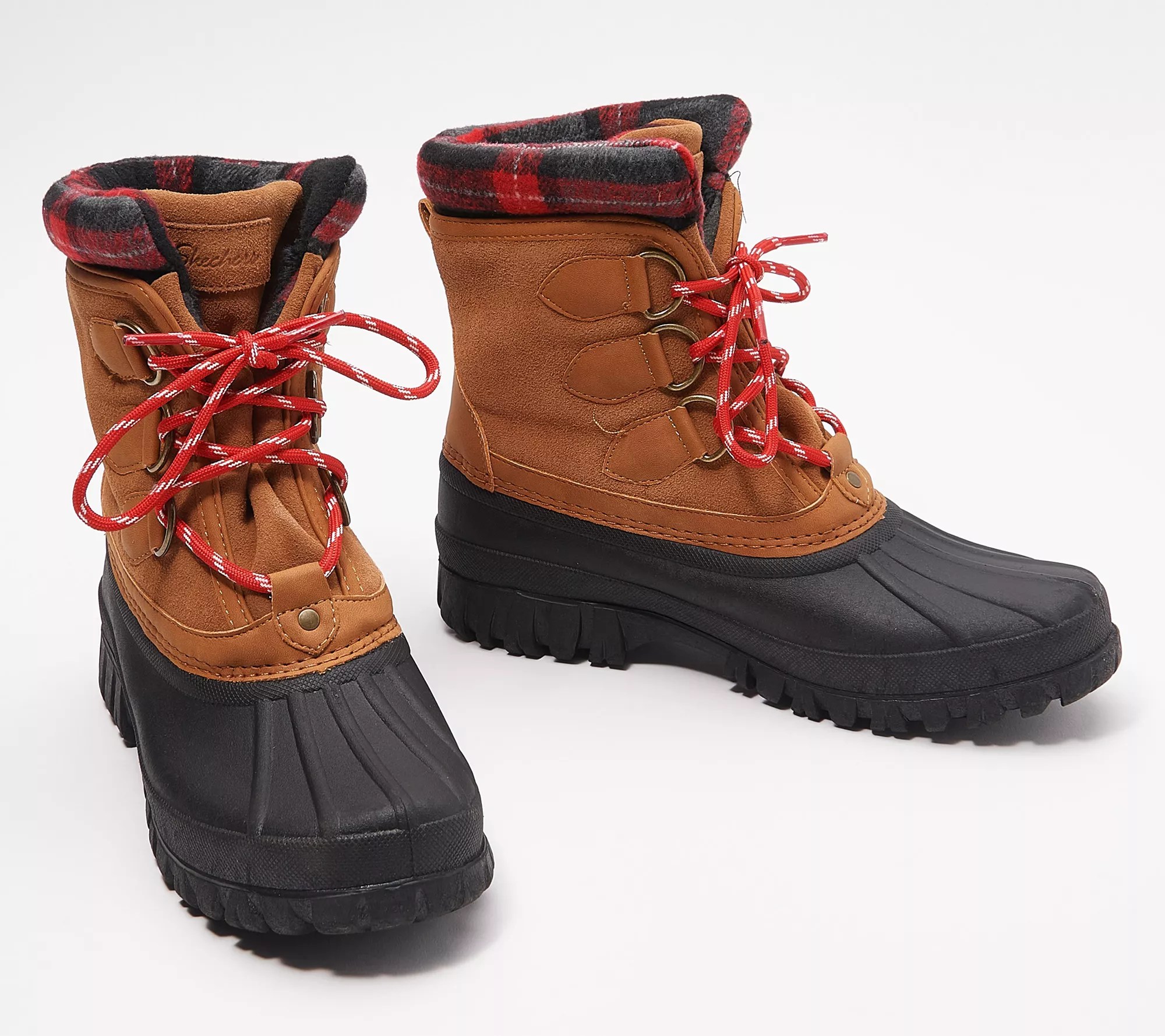 Skechers Windom Waterproof Lace Up Winter Boots