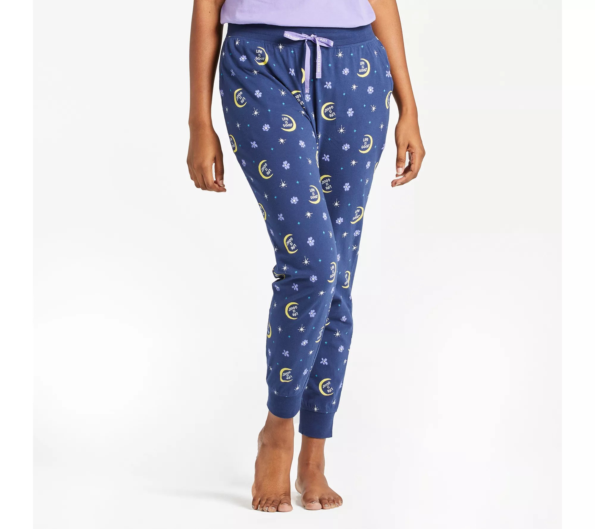 Life is Good Women's Celestial Print Sleep Jogger