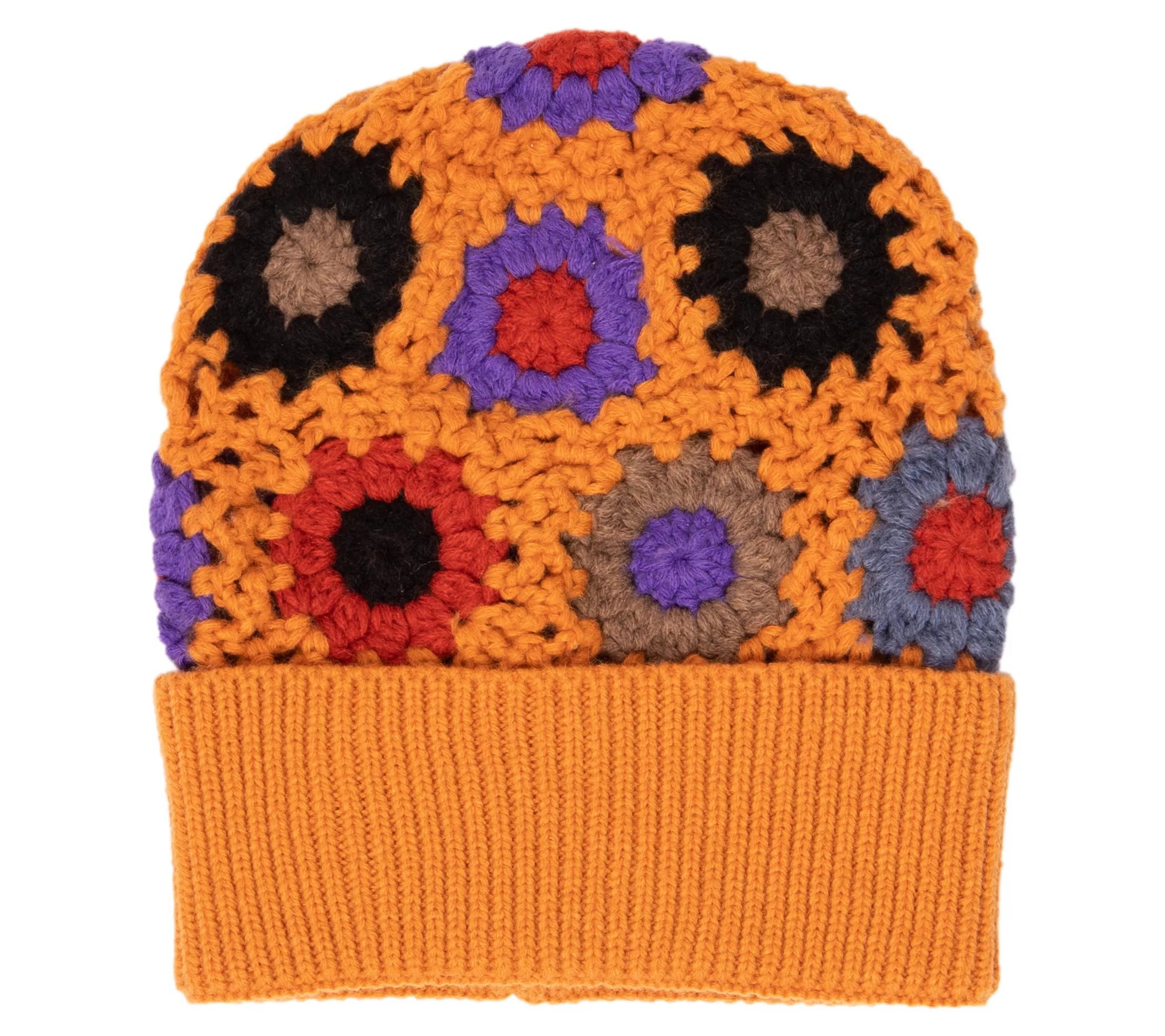 San Diego Hat Co. Granny Square Knit Cuff Beanie