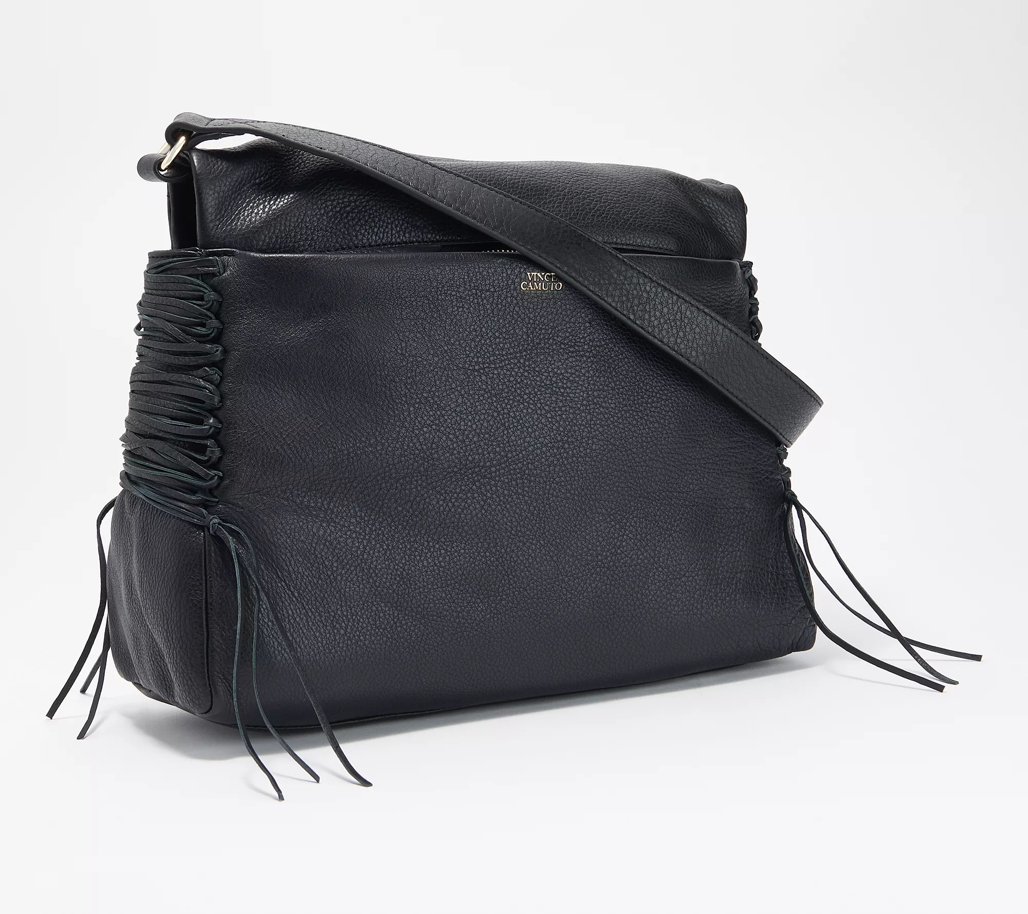 Vince Camuto Pebble Leather Shoulder Bag Jayde