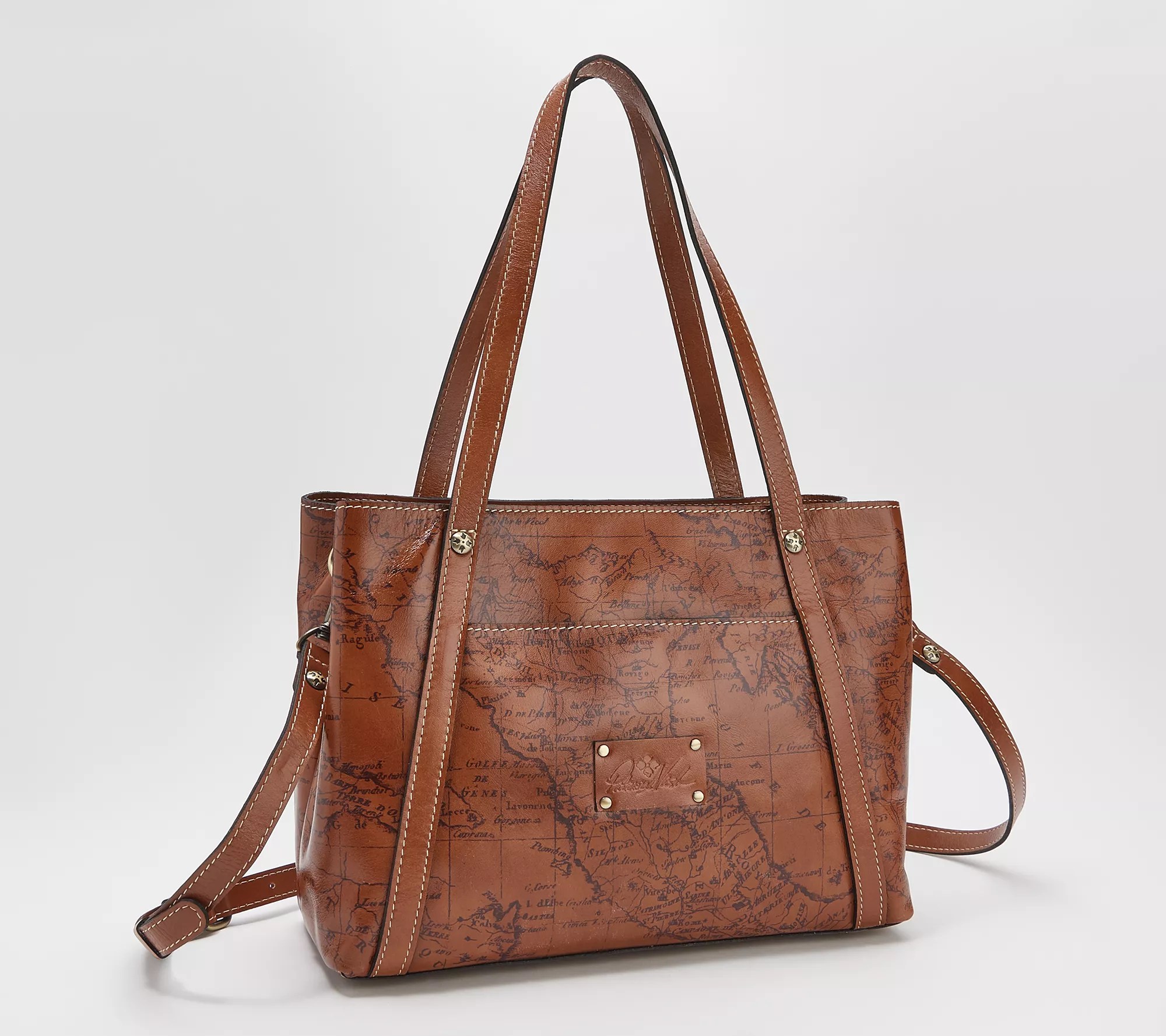 Patricia Nash Leather Chantilly Vintage Satchel Satchel