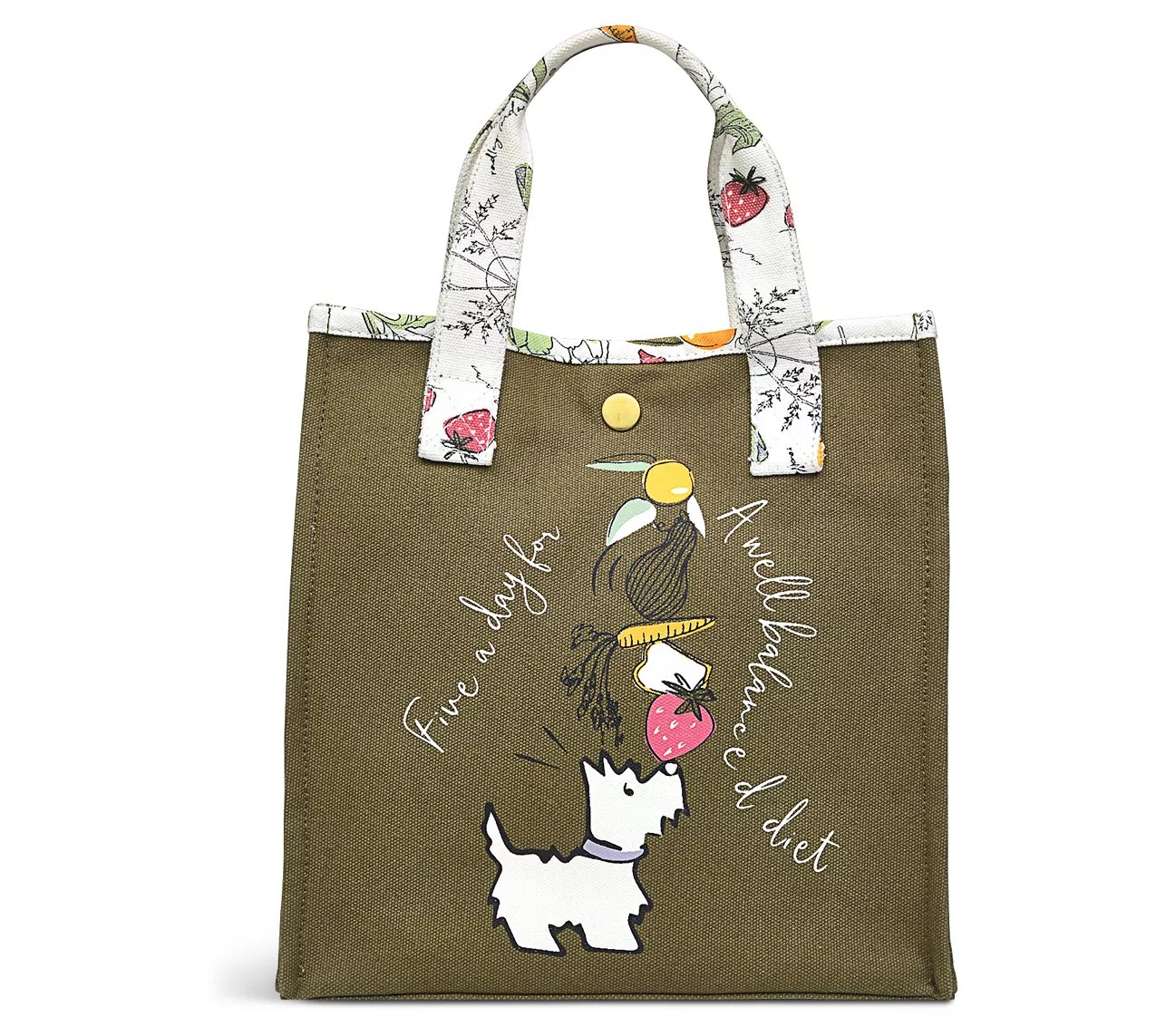 RADLEY London Five A Day Small Open Top Canvas Tote
