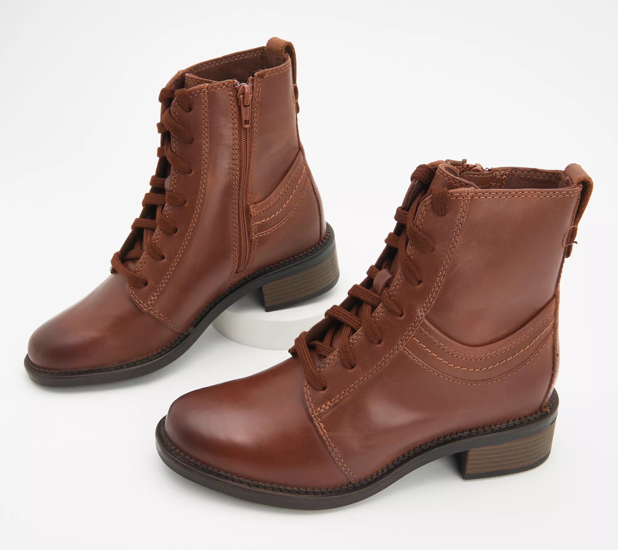 Clarks Collection LaceUp Ankle Boots Maye Step