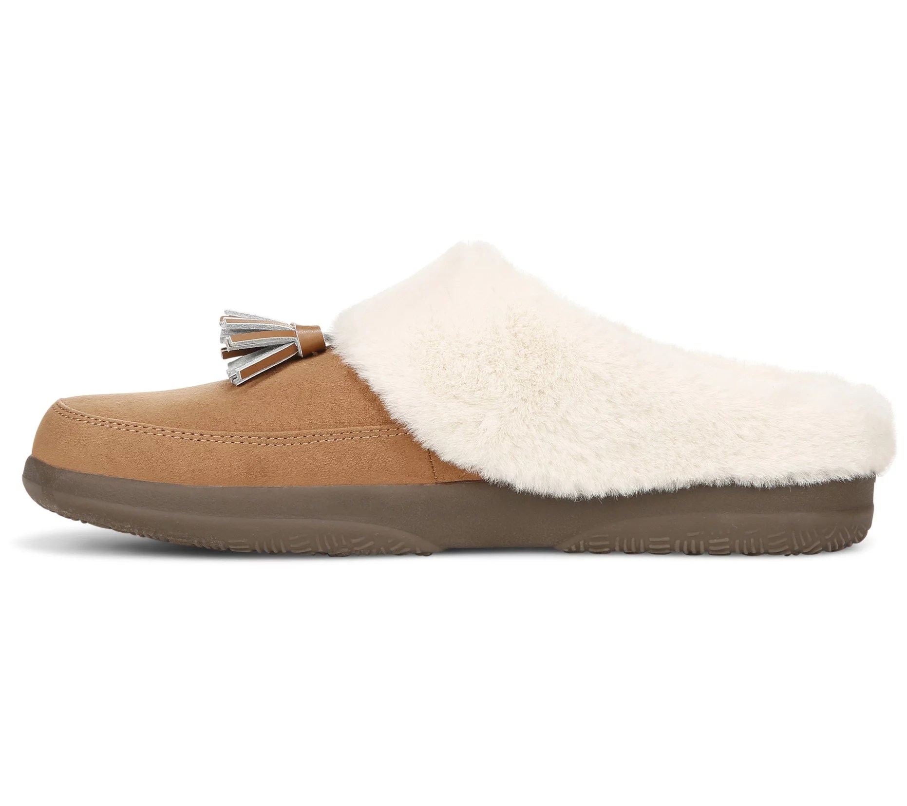 Vionic Microfiber Slippers With Tassel Perrin