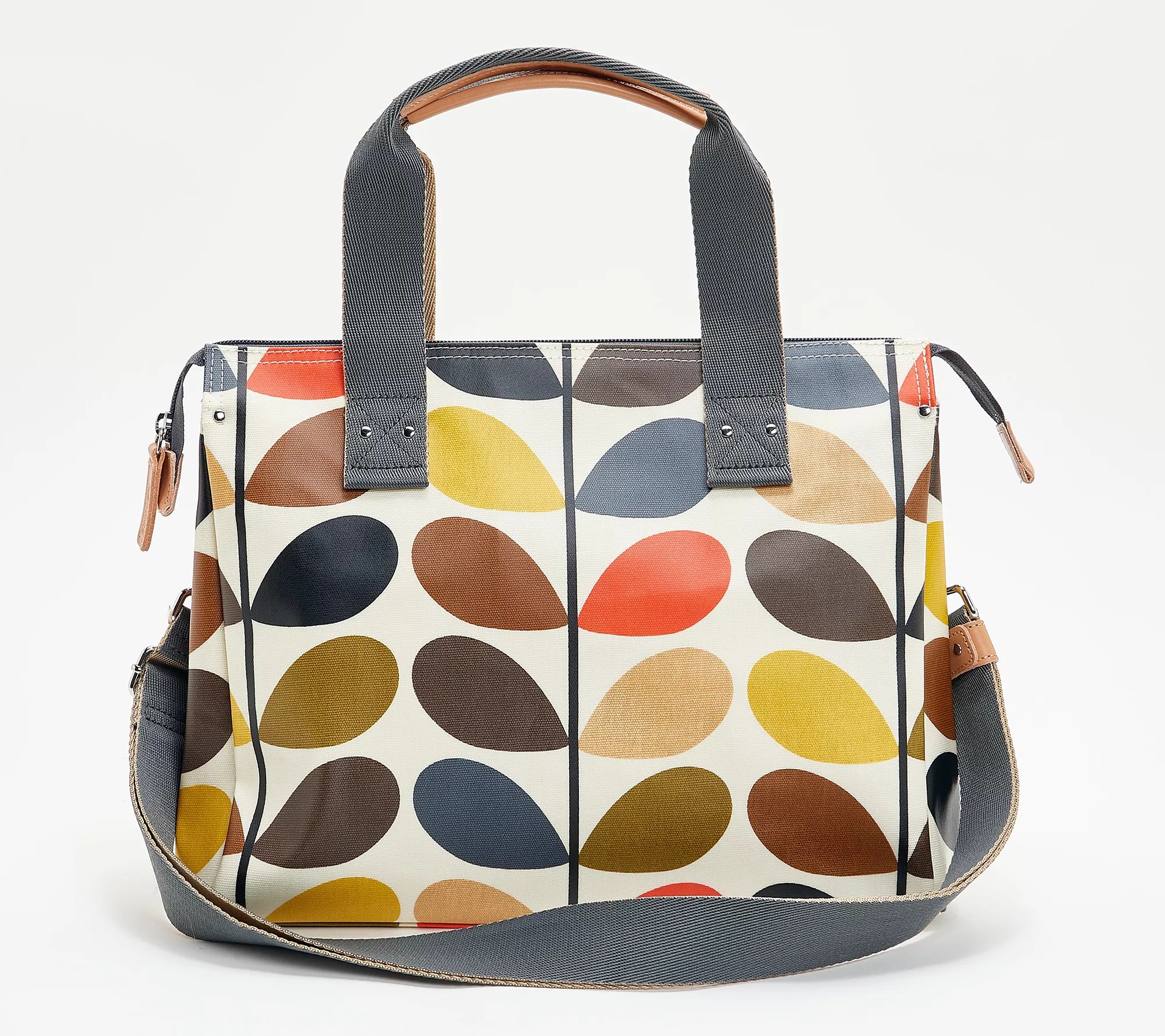 Orla Kiely Printed Canvas Messenger Watson