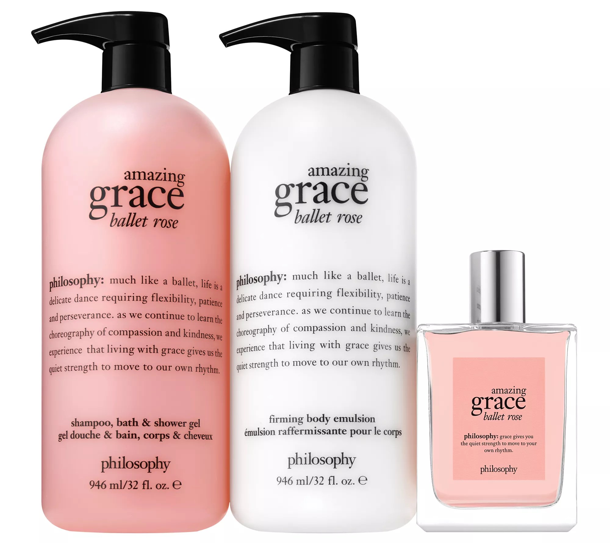 (QVC) Q2 Philosophy Supersize 3 Piece Layering Trio