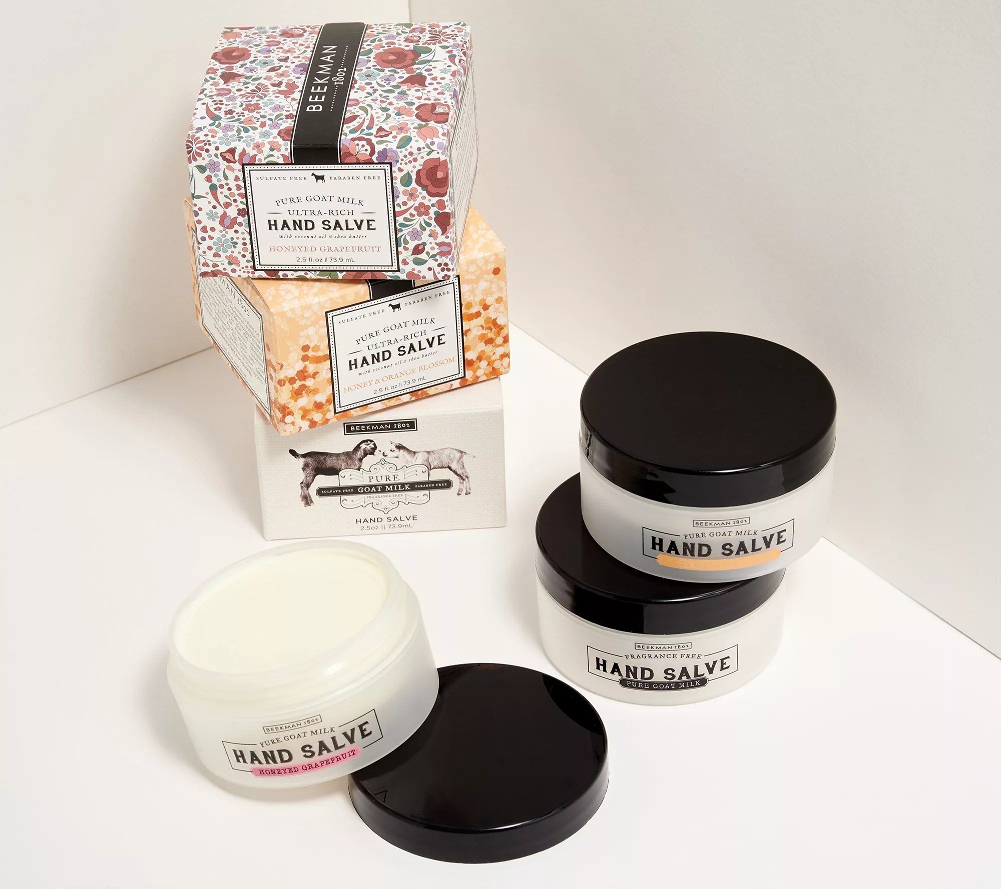 Beekman 1802 3Piece Assorted Hand Salve Collection