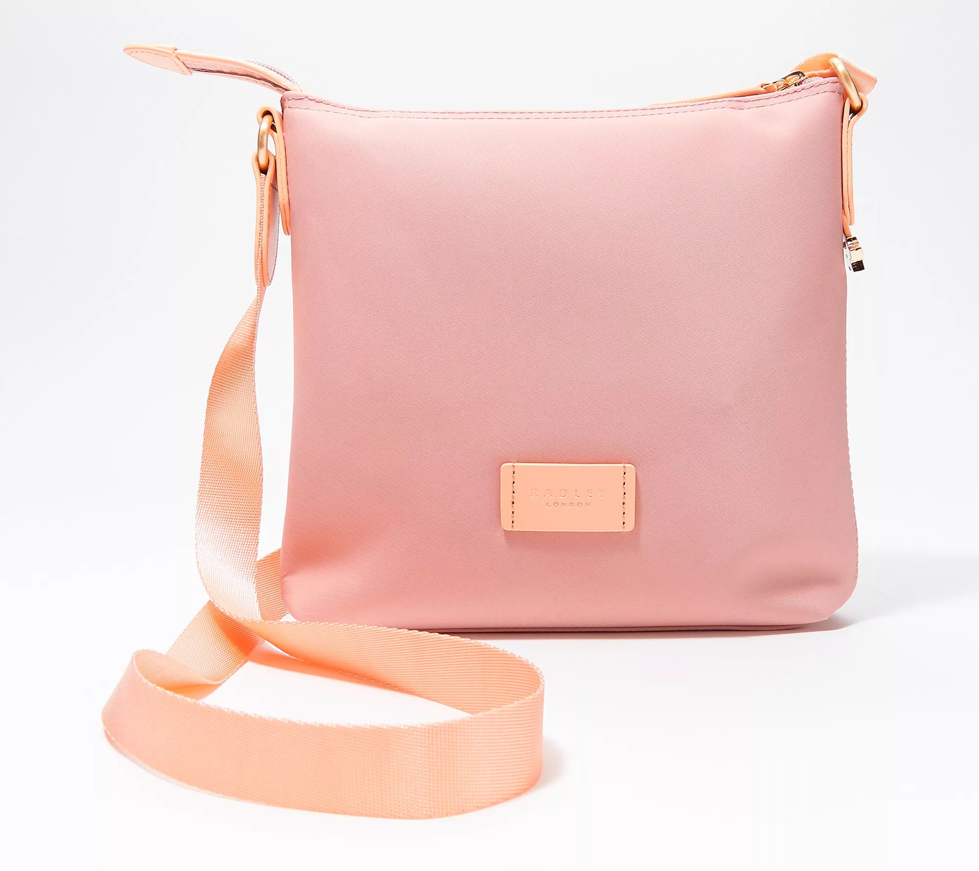 "As Is" Radley London Pocket Essentials Nylon Small Zip Top Crossbody