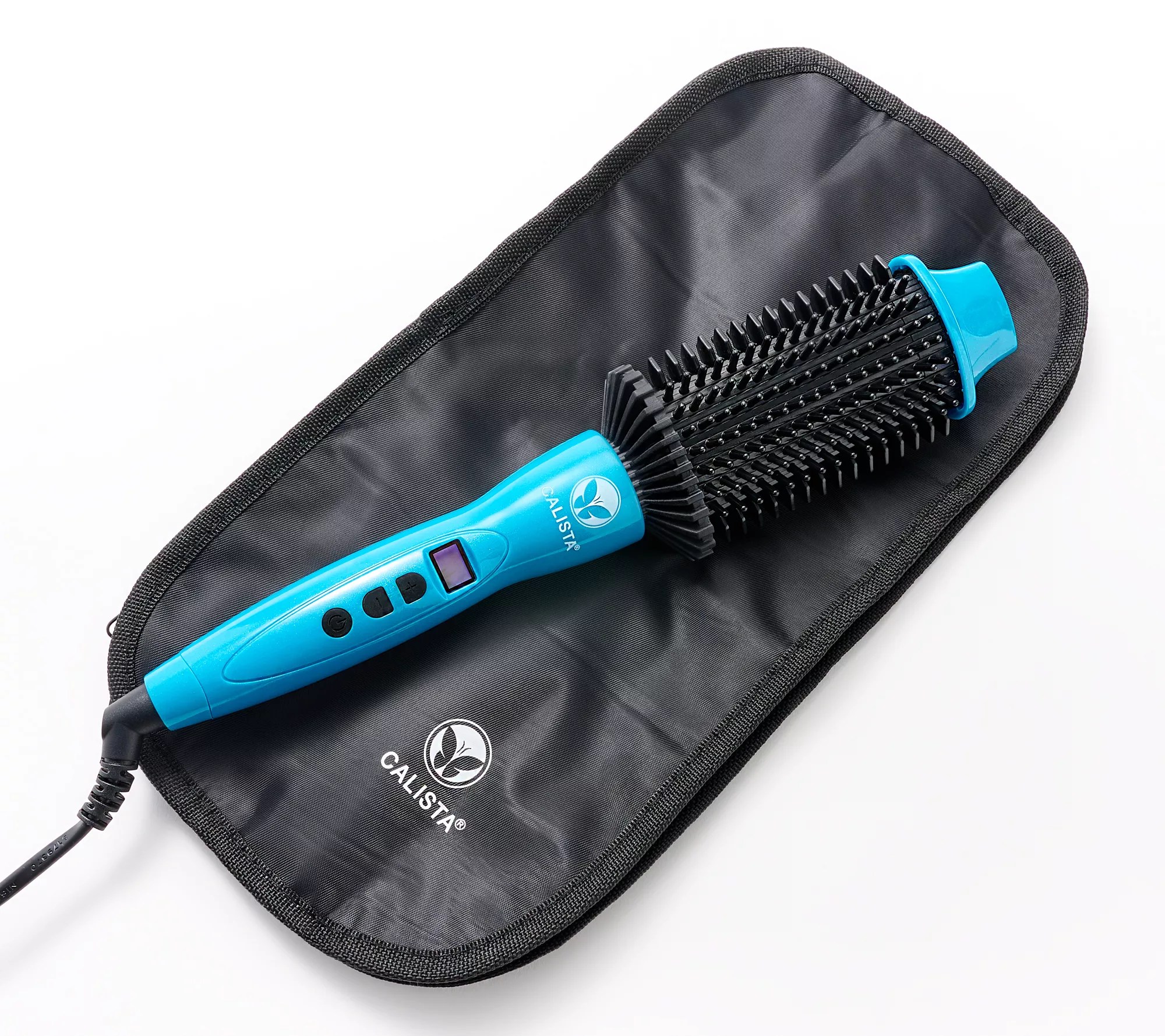 Calista Oval Perfecter Heated Volumizing w/ Bag - QVC.com