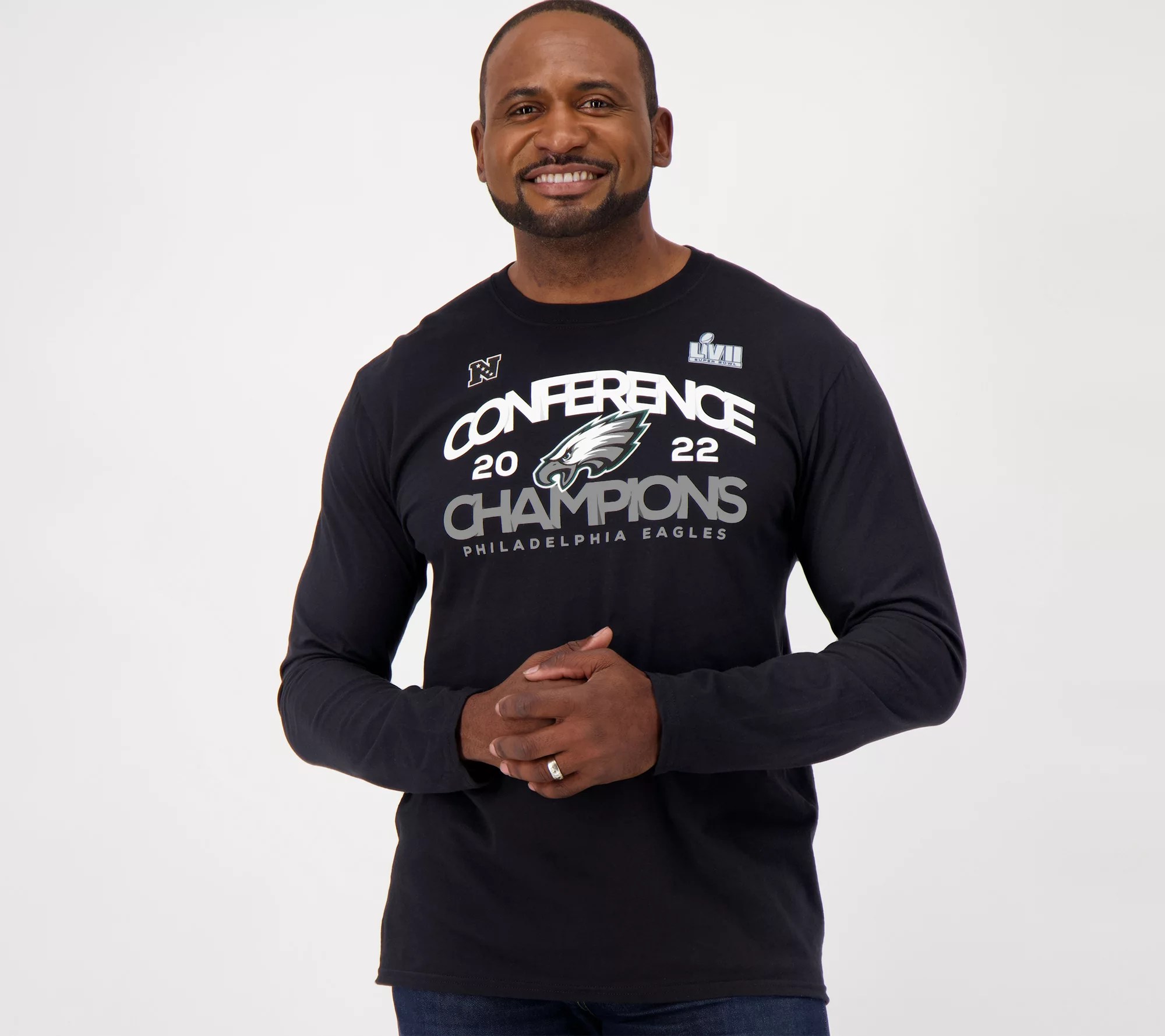 NFL Eagles Conference Champions Long Sleeve Shirt