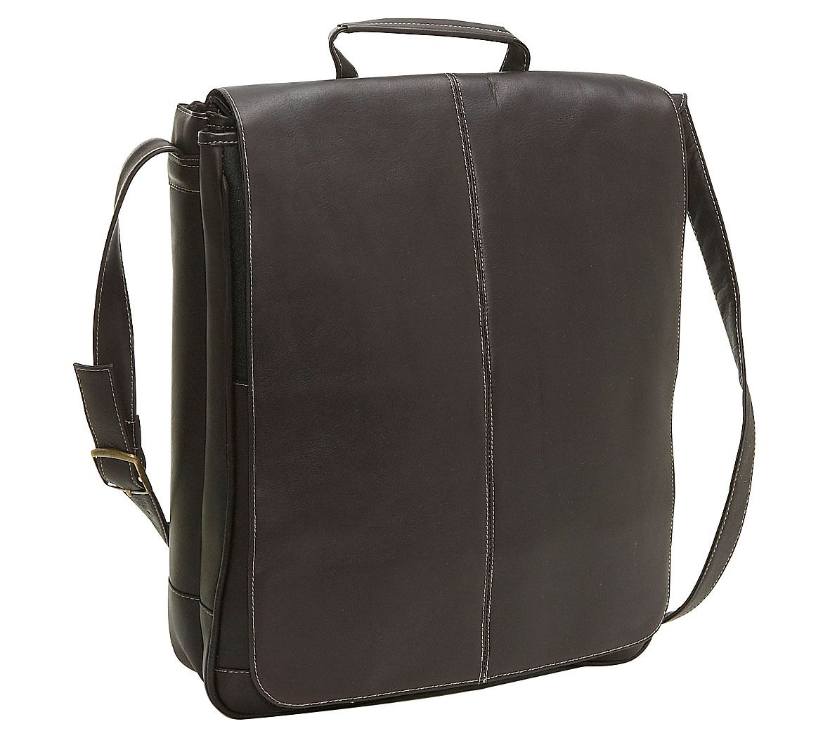 Le Donne Leather 17" Laptop Messenger Bag