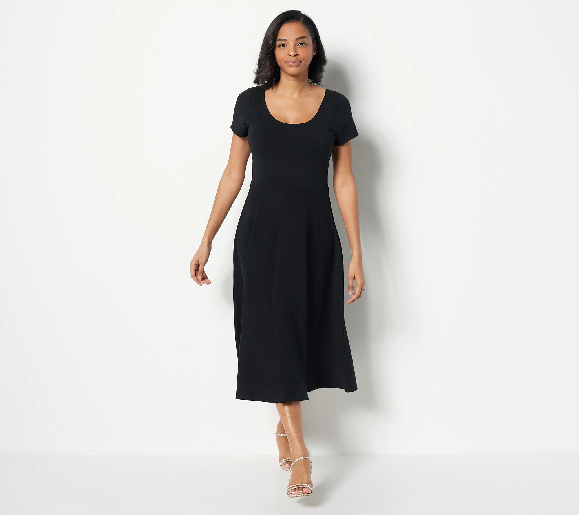 Encore by Idina Menzel Petite Fit and Flare Dress