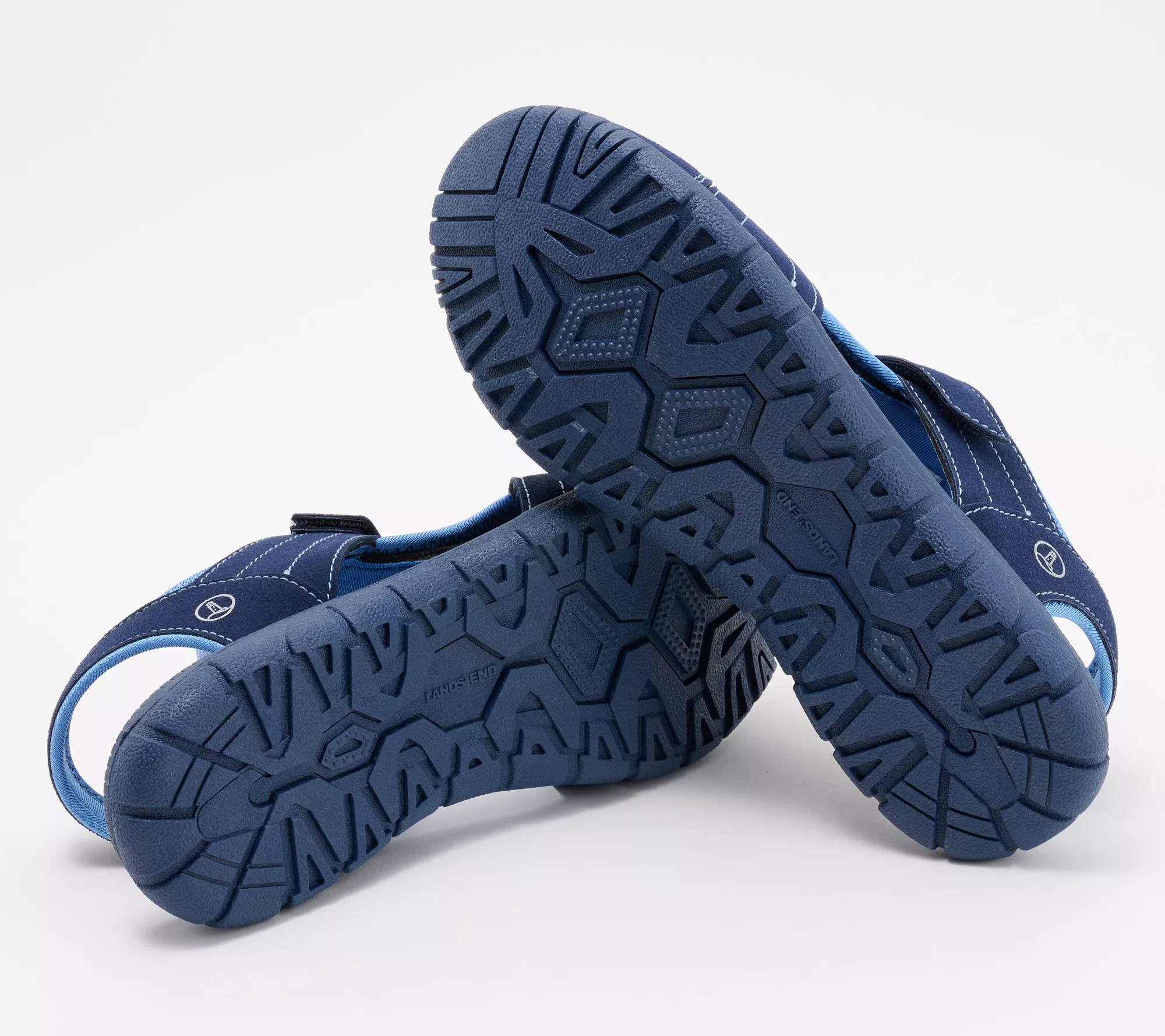Lands' End Water Repellent Adjustable Closed Toe Sport Sandals