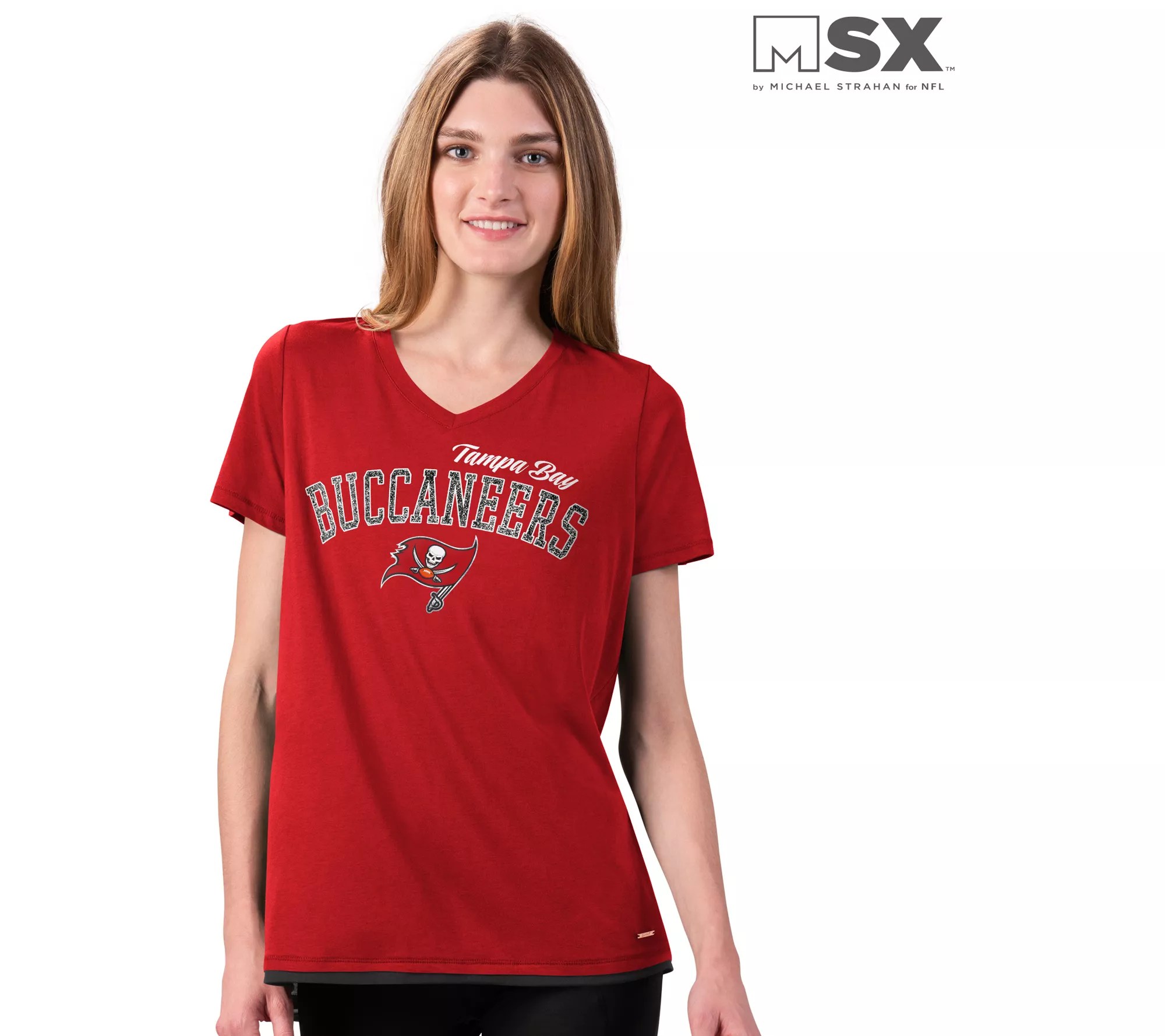 MSX by Michael Strahan for NFL Women's Short Sleeve Mesh TShirt