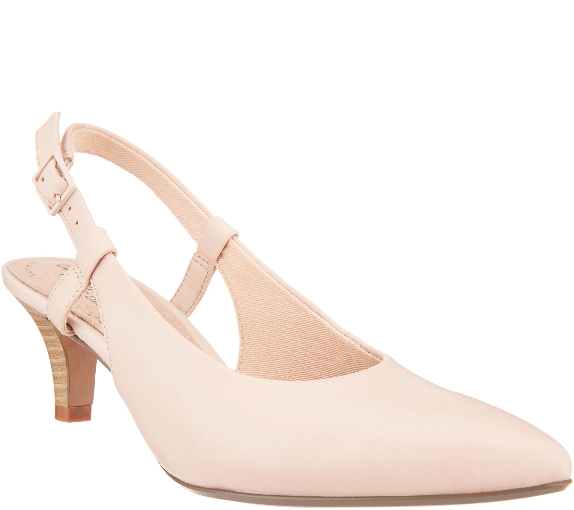 Clarks Collection Leather Slingback Pumps Linvale Loop