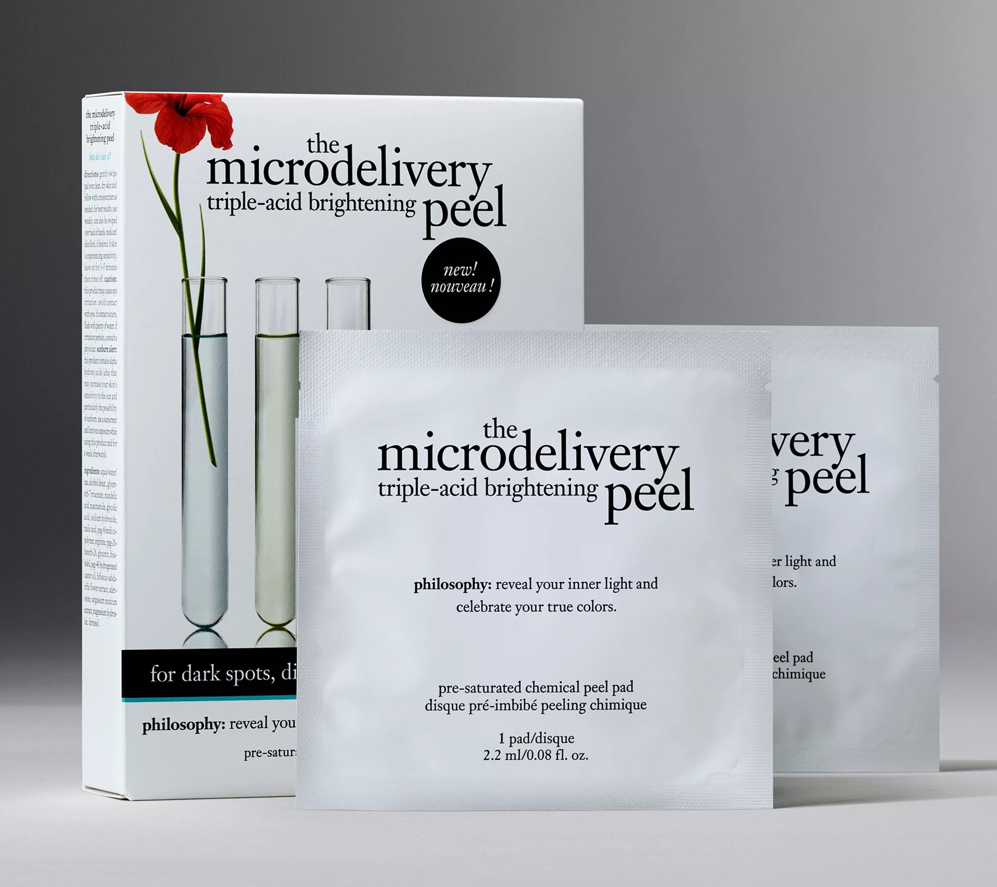 philosophy supersize microdelivery brightening peel pads duo