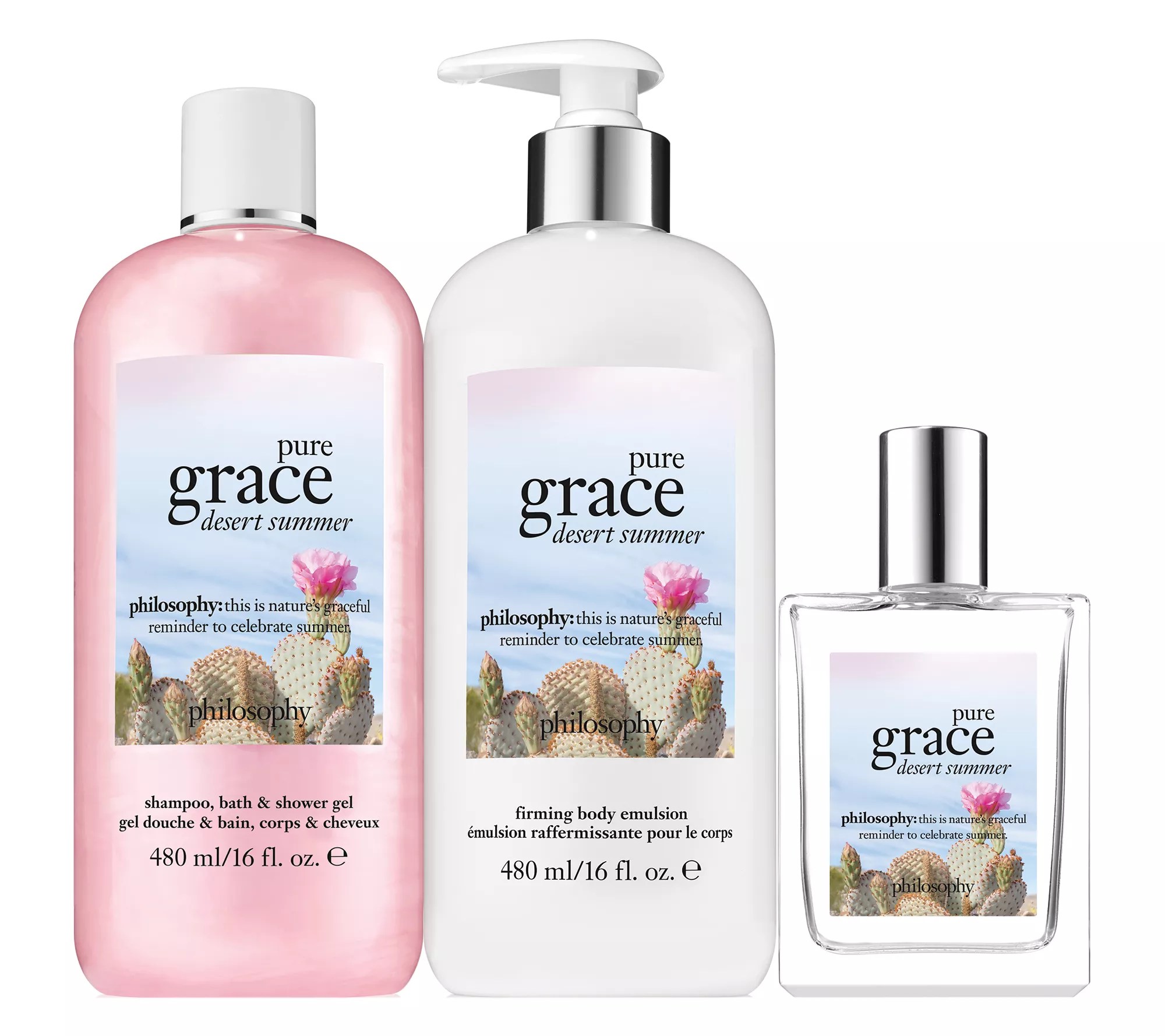(QVC) Beauty iQ philosophy pure grace desert summer fragrance