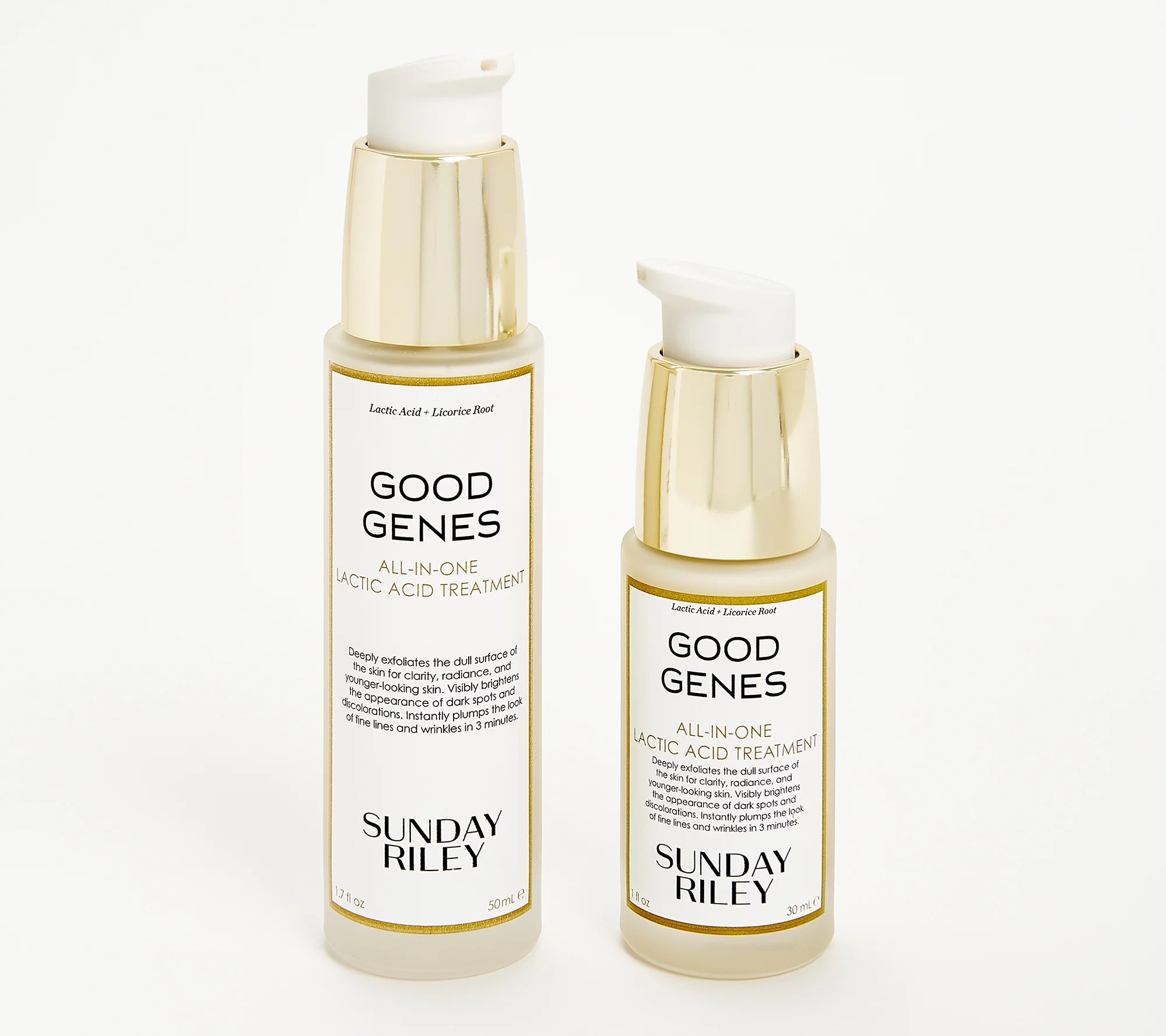 Sunday Riley Good Genes Lactic Acid Treatment Home & Away Kit