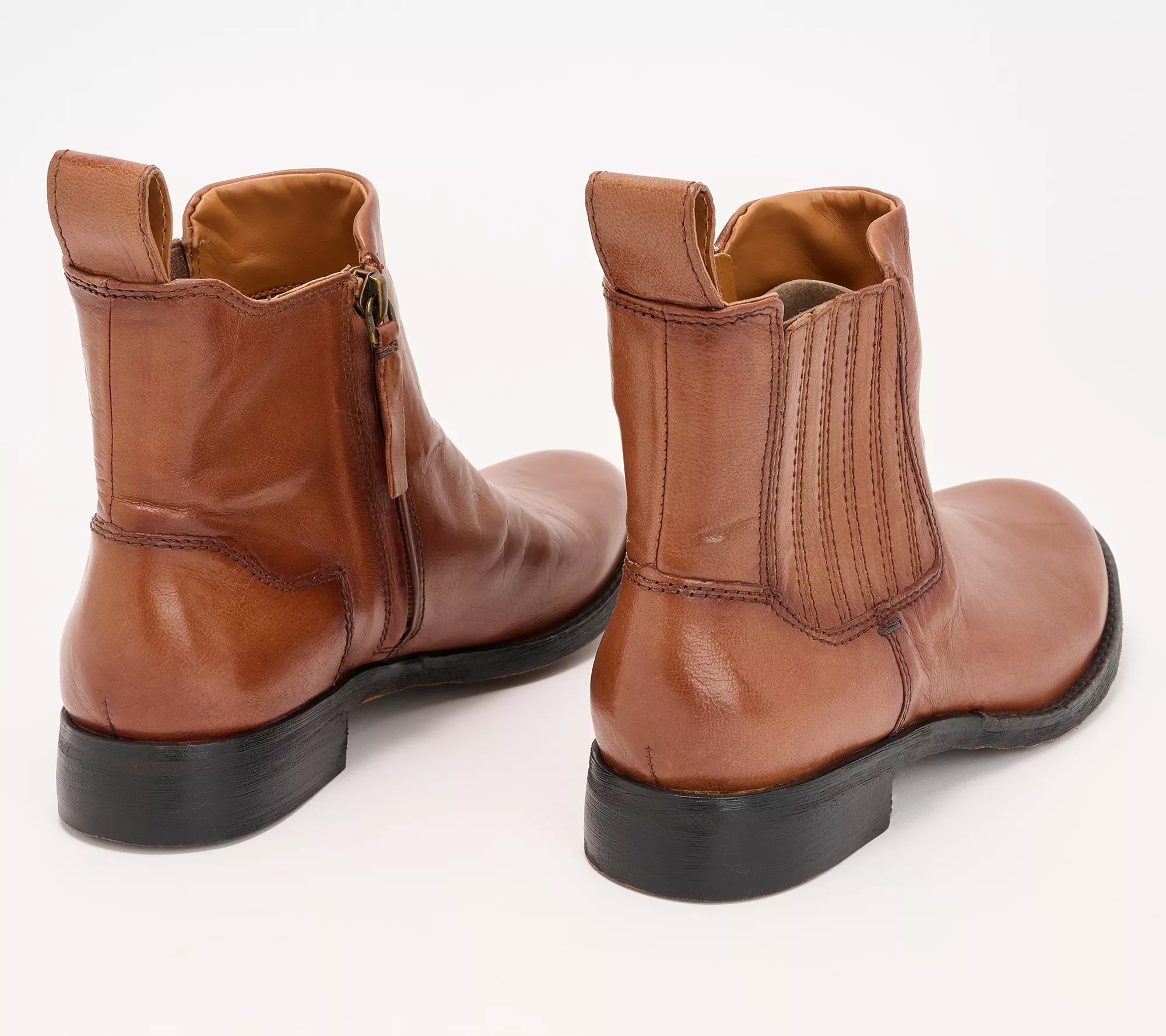 Franco Sarto Leather Chelsea Boots Linc