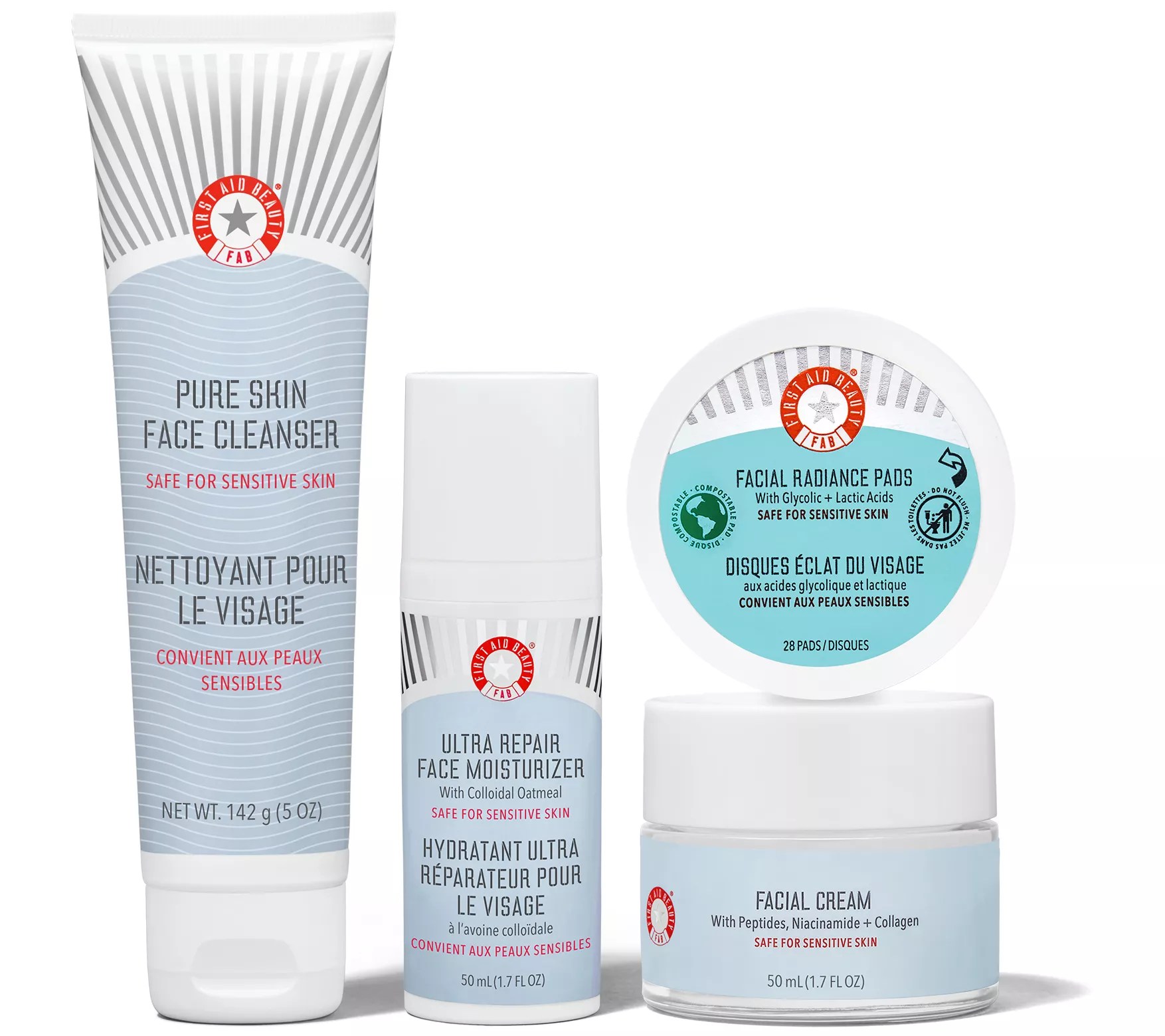 First Aid Beauty 4pc All Day Hydration Discovery Set