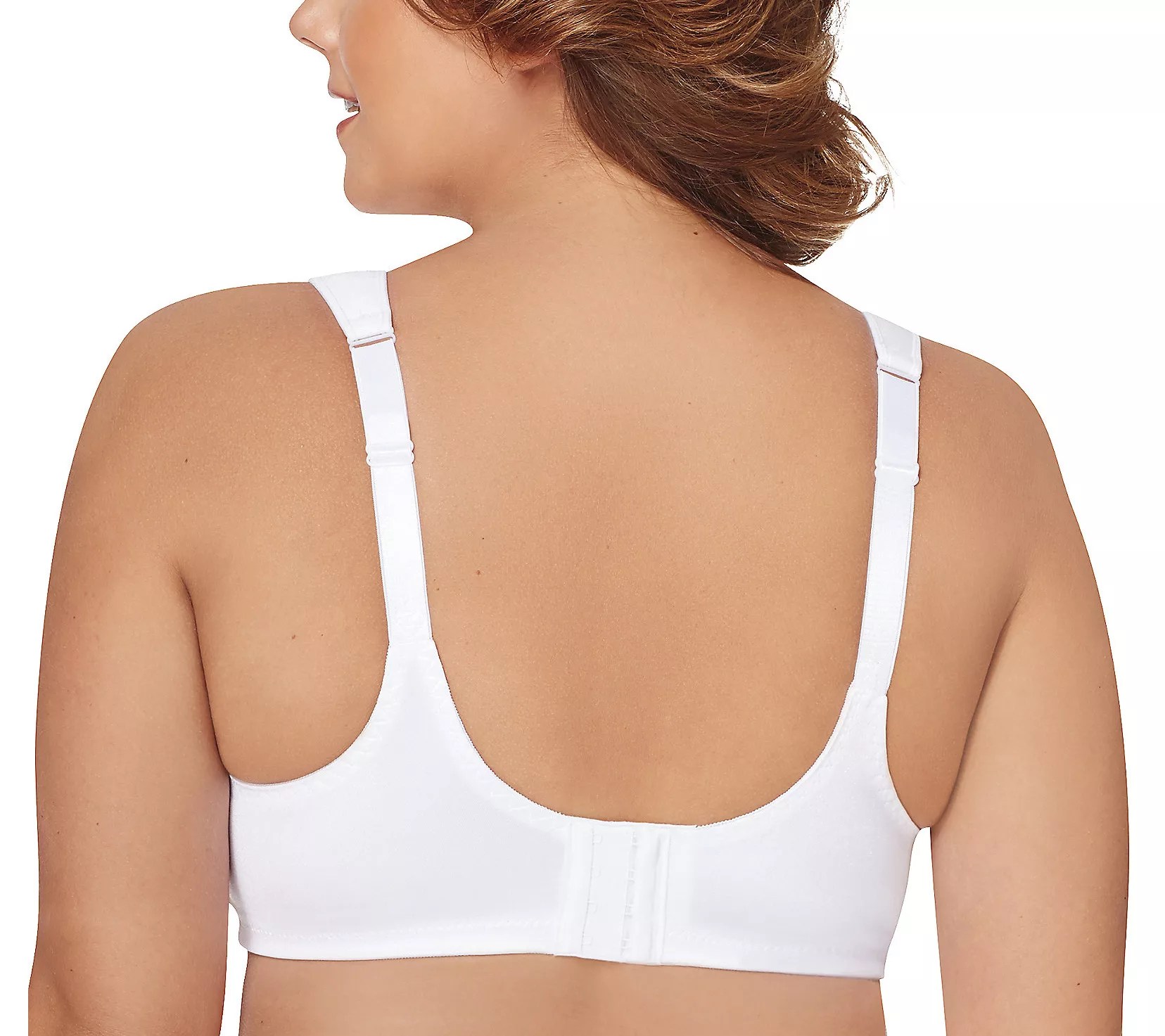 Just My Size Comfort Strap SatinWireless Minimizer Bra