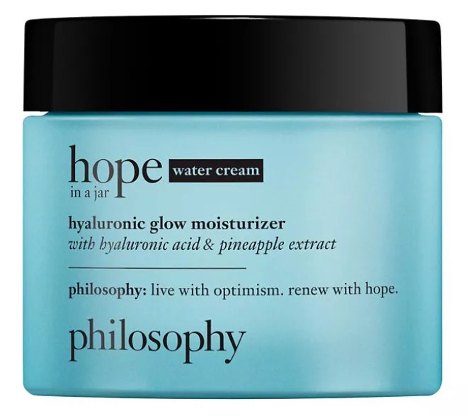 philosophy hope in a jar water cream moisturize2 oz
