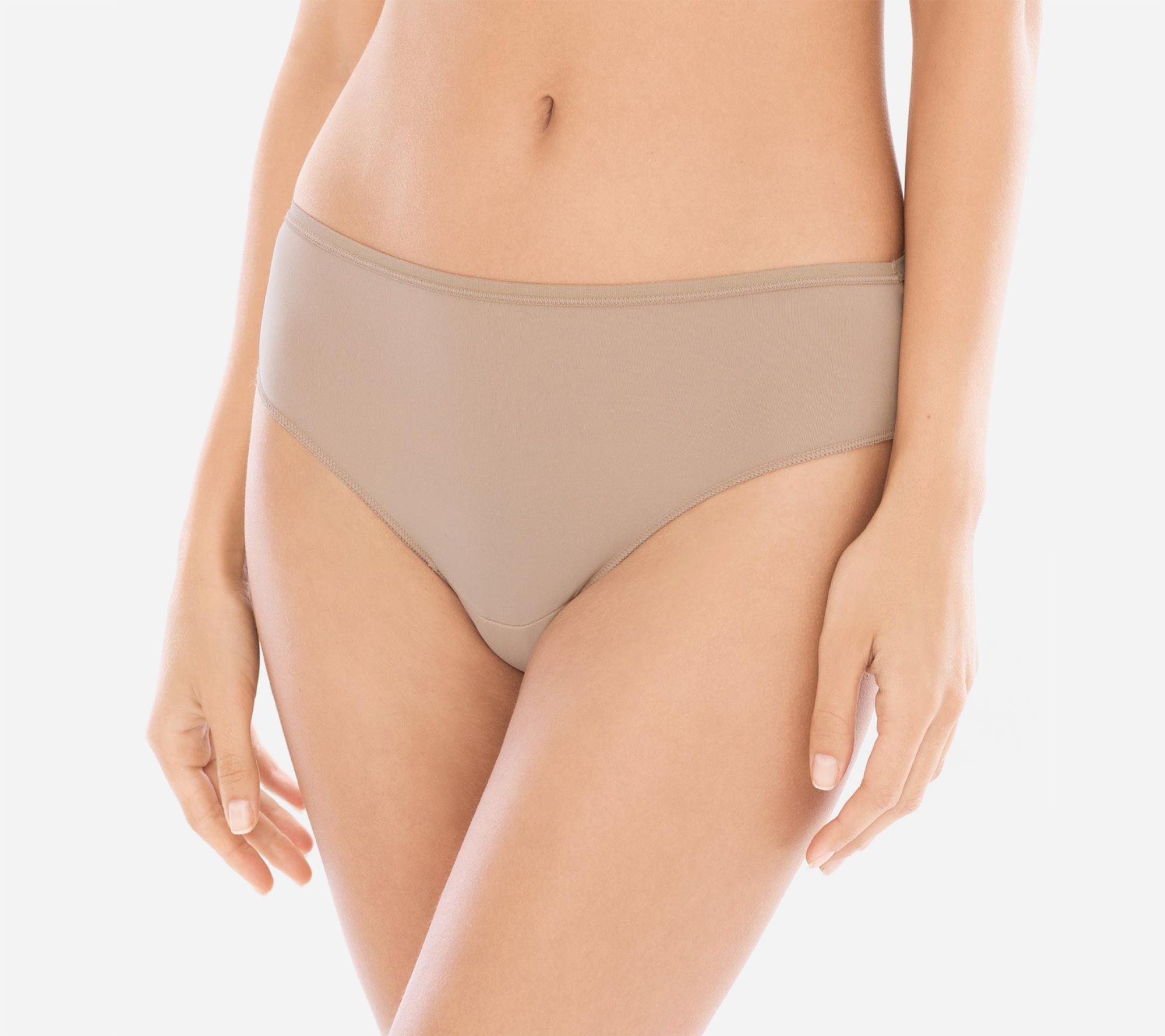 Soma Set of 4 Vanishing Edge Microfiber Hipster Panties