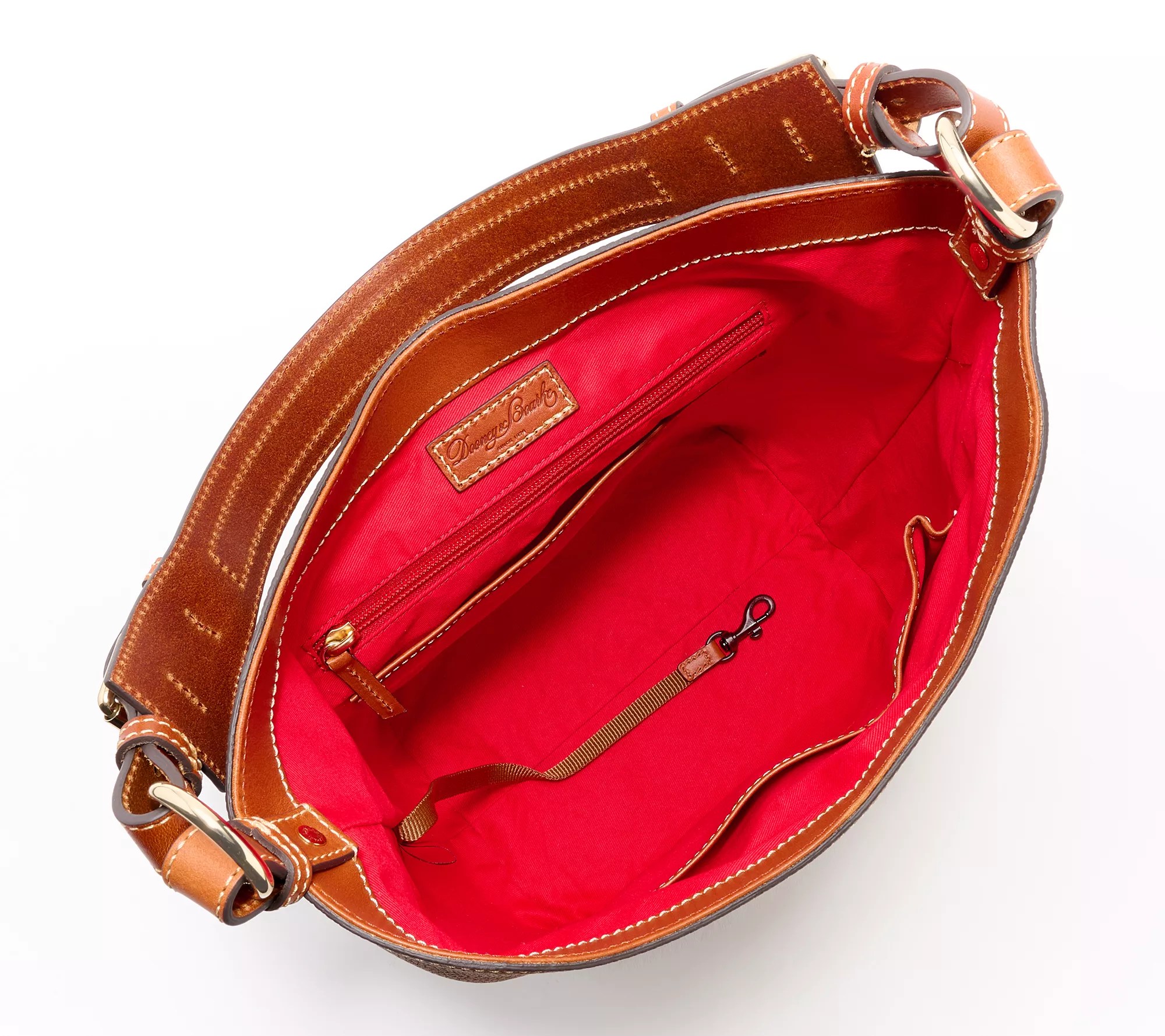 Dooney & Bourke Pebble Leather Lily Bucket Bag