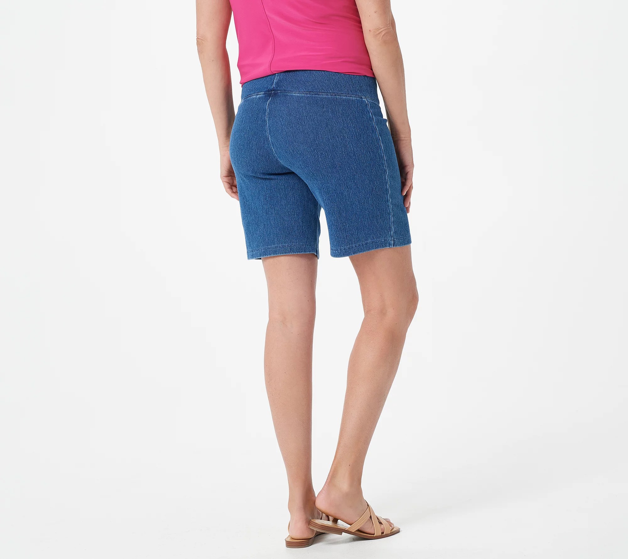 Women with Control Prime Stretch Denim Shorts