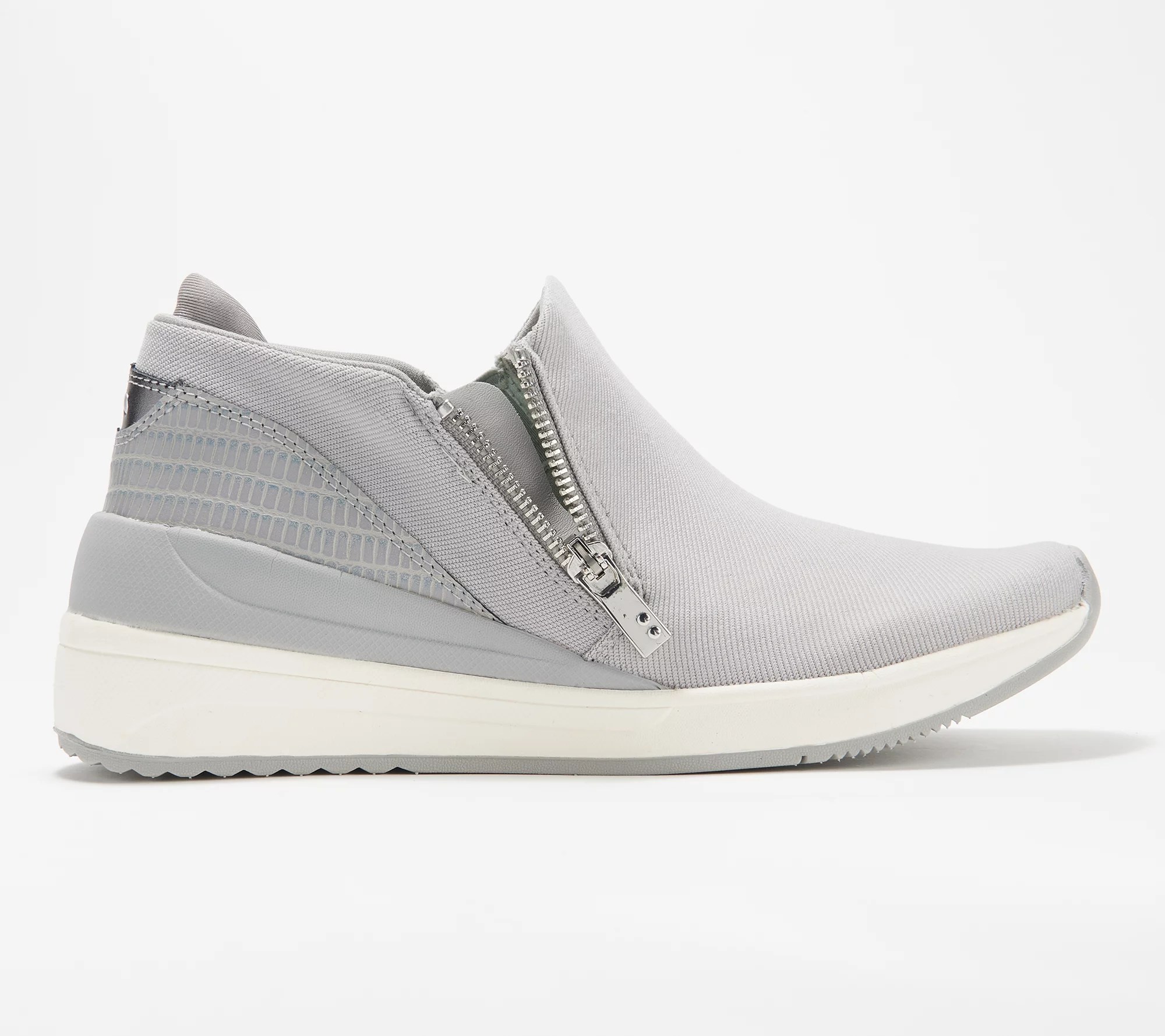 "As Is" Ryka Zipper Ankle Boots Guinevere