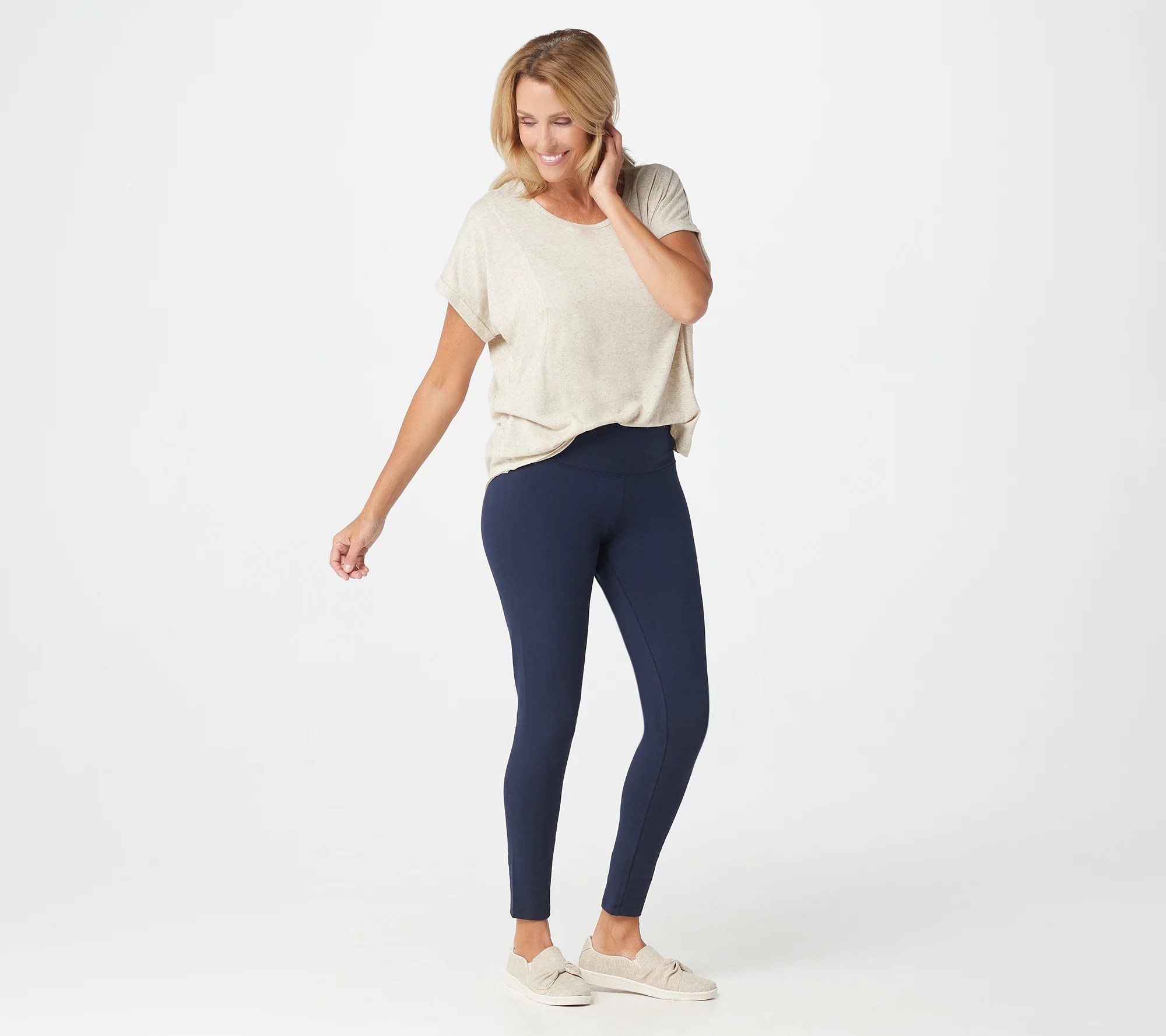 Women with Control Regular Tummy Control Leggings w/ No Side Seam