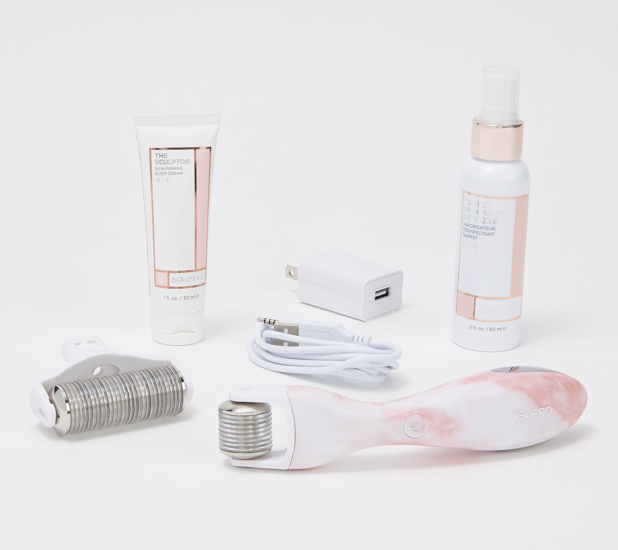 BeautyBio Microneedling GloPRO Tool w/ Body Roller AutoDelivery